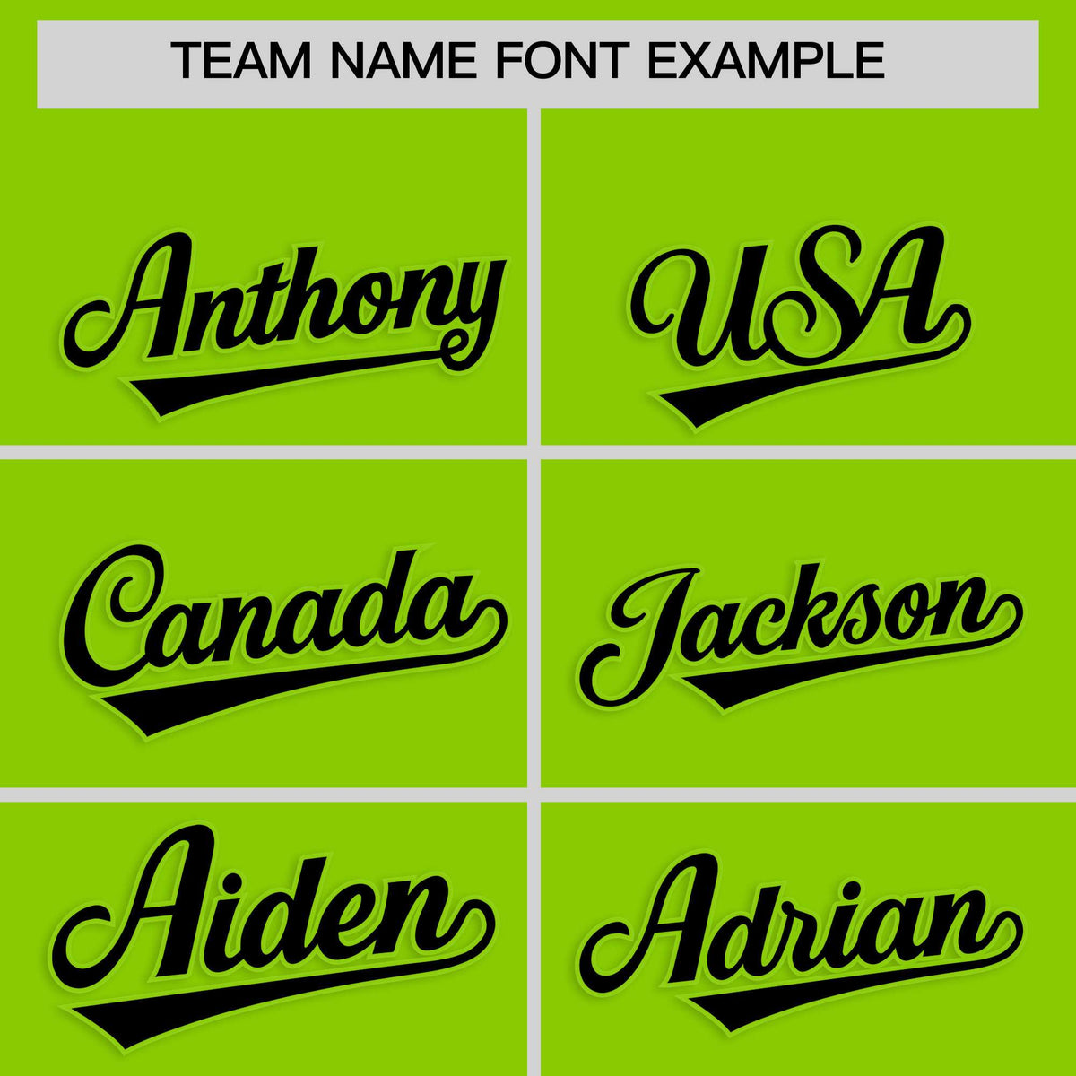 Custom Neon Green Black Star Ribbing Authentic Baseball Jersey Limited