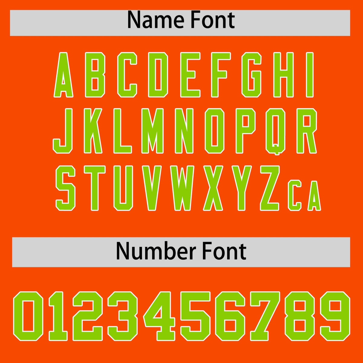 Custom Orange Neon Green Star Ribbing Authentic Baseball Jersey Limited