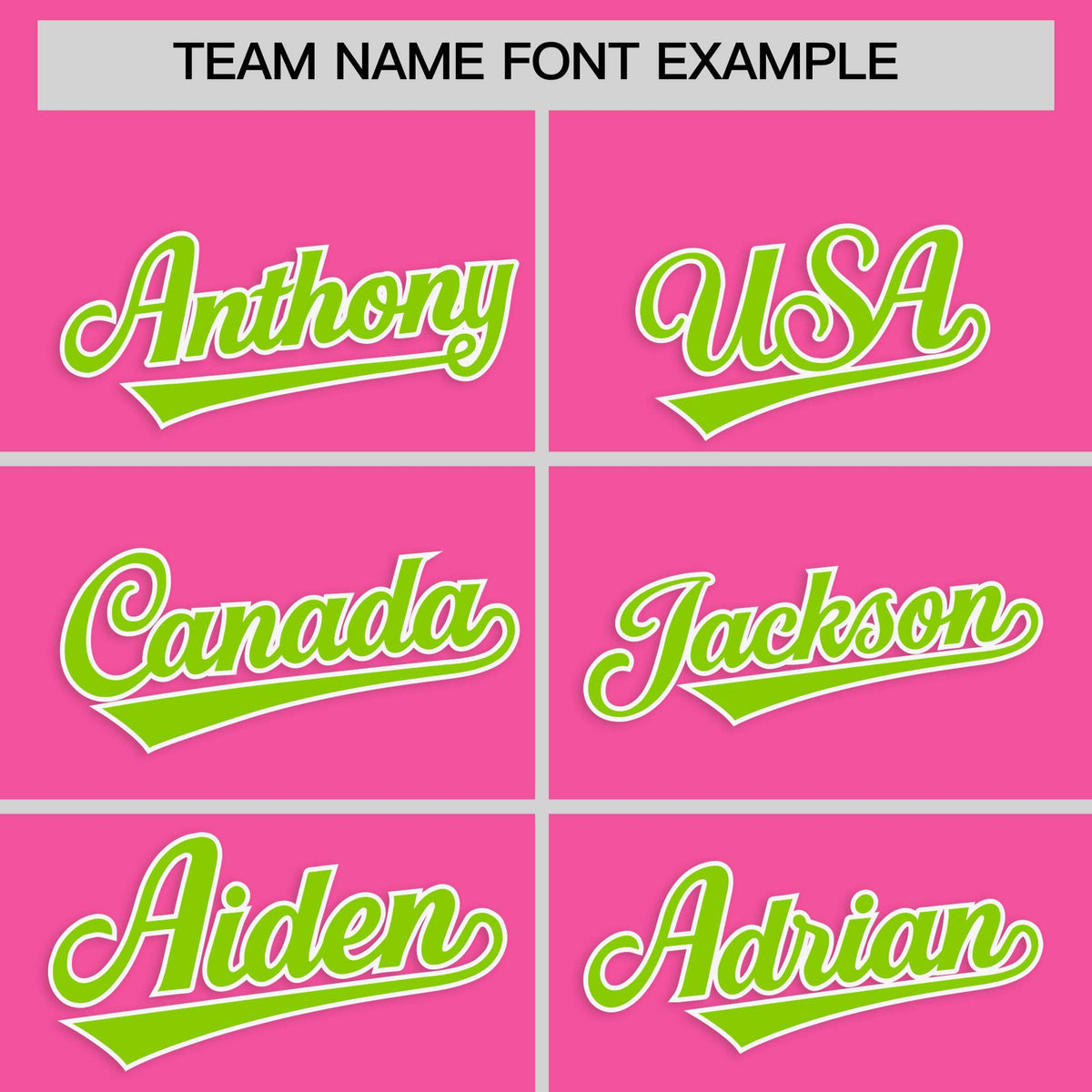 Custom Pink Neon Green Star Ribbing Authentic Baseball Jersey Limited