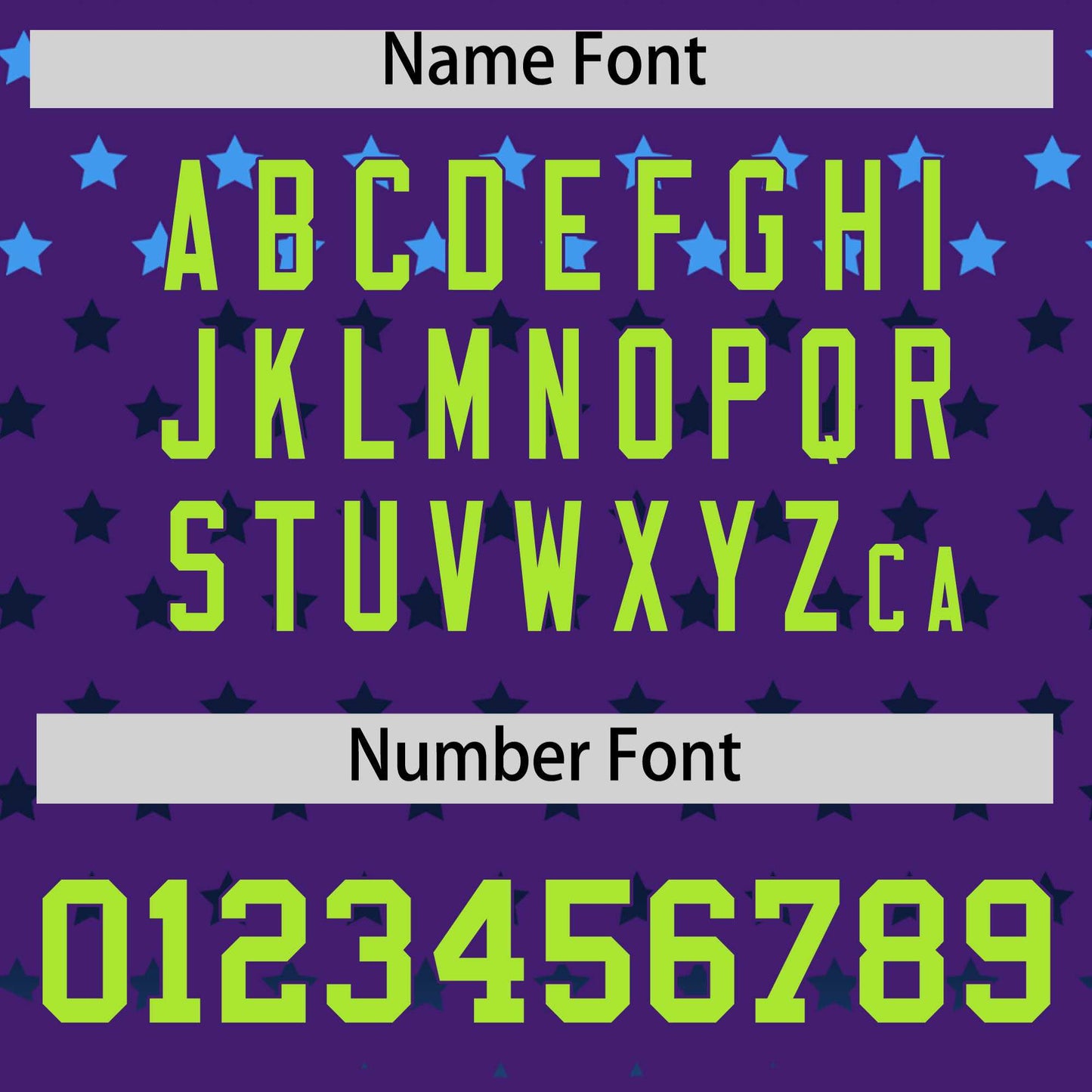 Custom Purple Neon Green-White Raglan Sleeve Personalized Star Print Authentic Baseball Jersey Limited