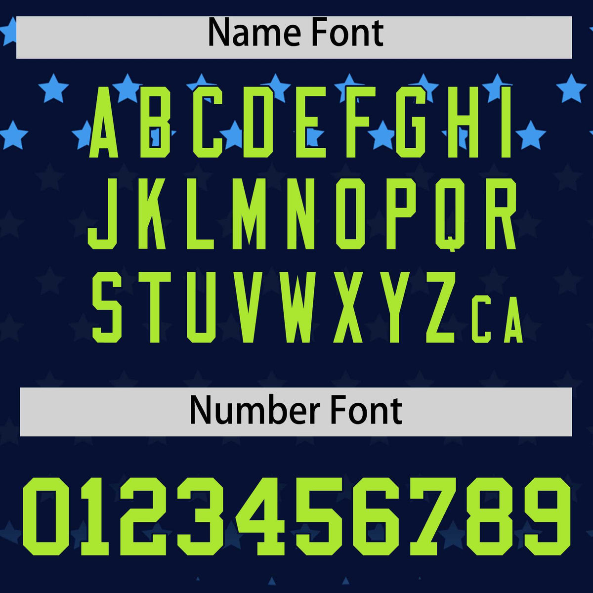 Custom Navy Neon Green-White Raglan Sleeve Personalized Star Print Authentic Baseball Jersey Limited