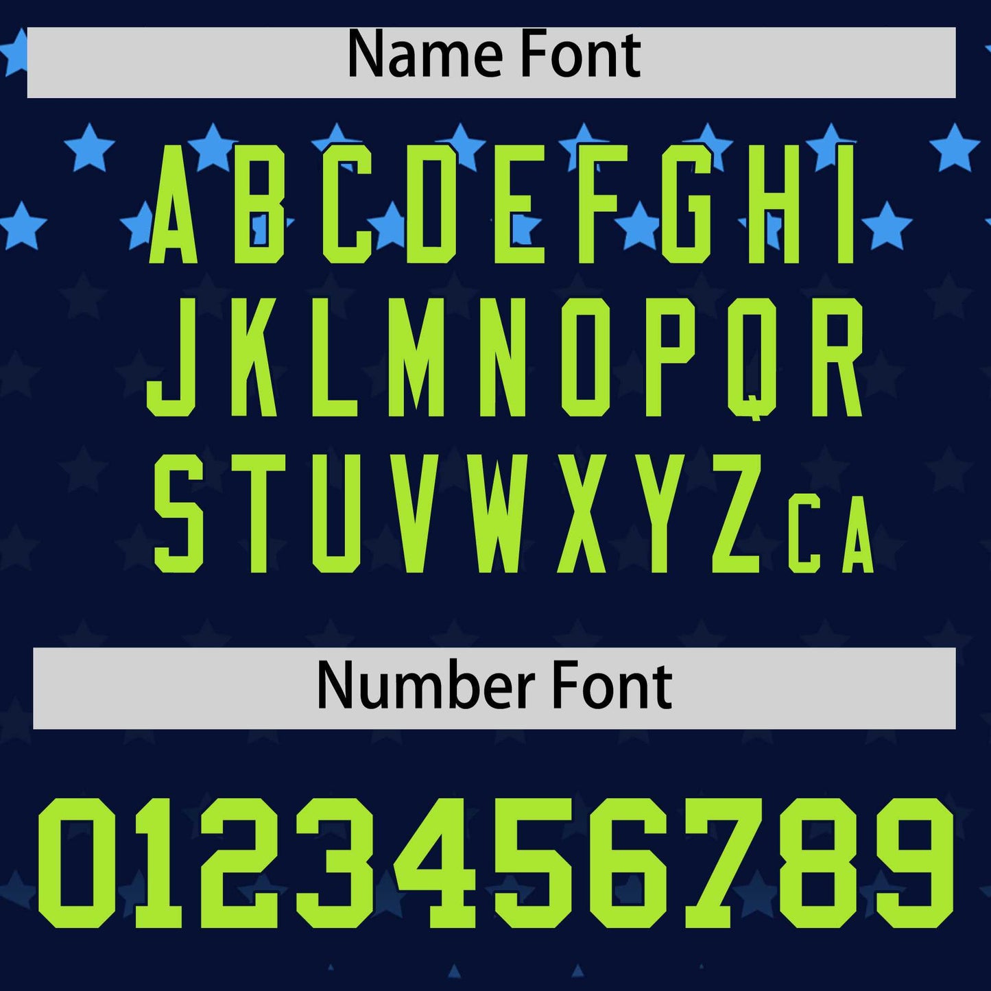 Custom Navy Neon Green-White Raglan Sleeve Personalized Star Print Authentic Baseball Jersey Limited