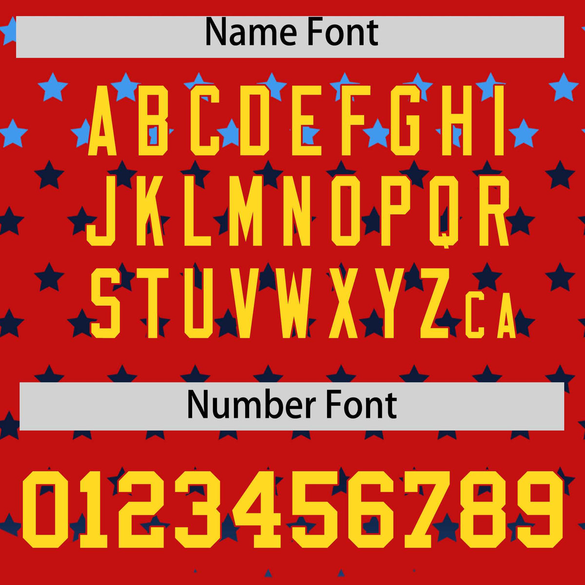 Custom Red Gold-White Raglan Sleeve Personalized Star Print Authentic Baseball Jersey Limited