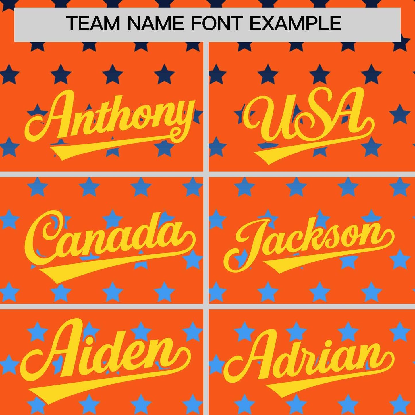 Custom Orange Gold-White Raglan Sleeve Personalized Star Print Authentic Baseball Jersey Limited