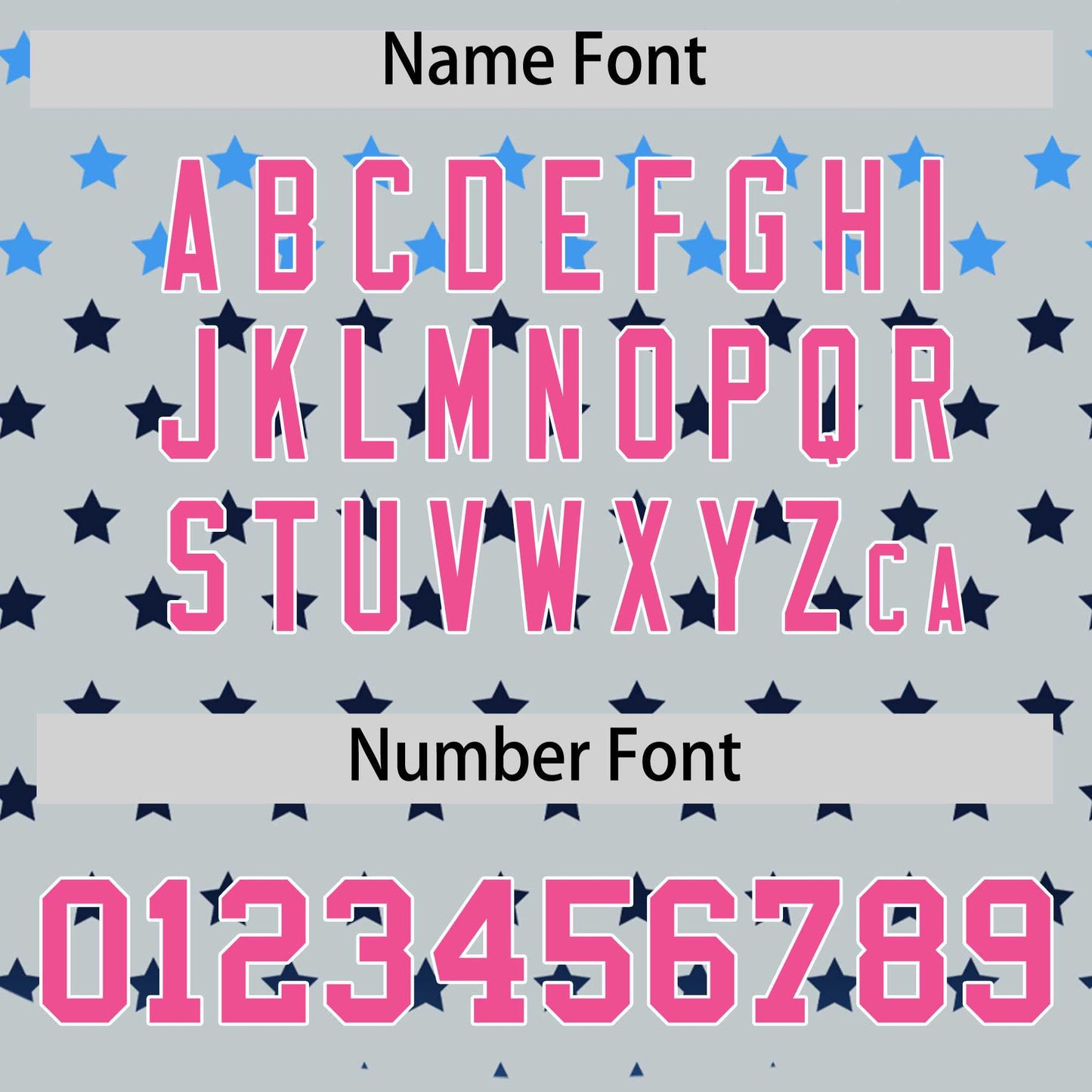 Custom Silver Pink-White Raglan Sleeve Personalized Star Print Authentic Baseball Jersey Limited