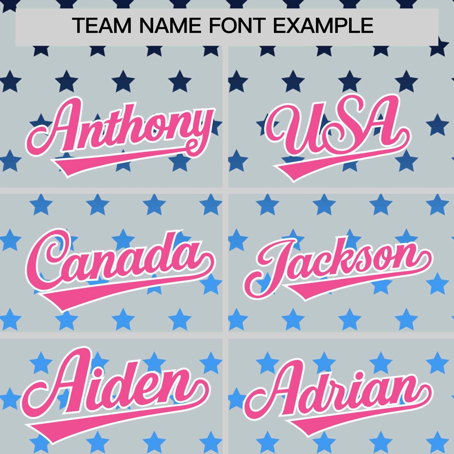 Custom Silver Pink-White Raglan Sleeve Personalized Star Print Authentic Baseball Jersey Limited