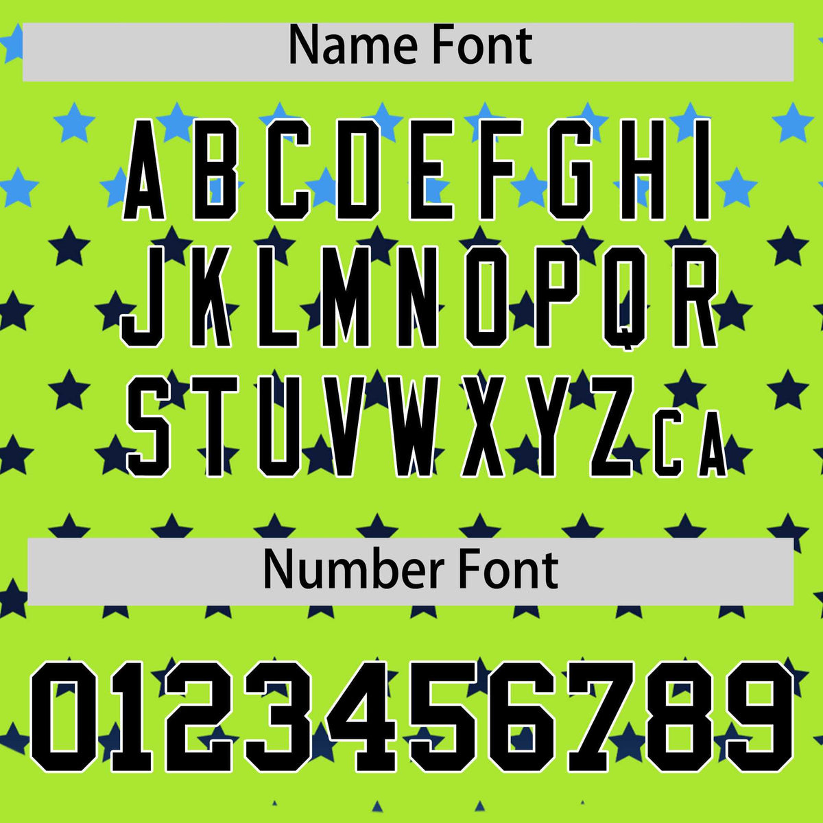 Custom Neon Green Black-White Raglan Sleeve Personalized Star Print Authentic Baseball Jersey Limited