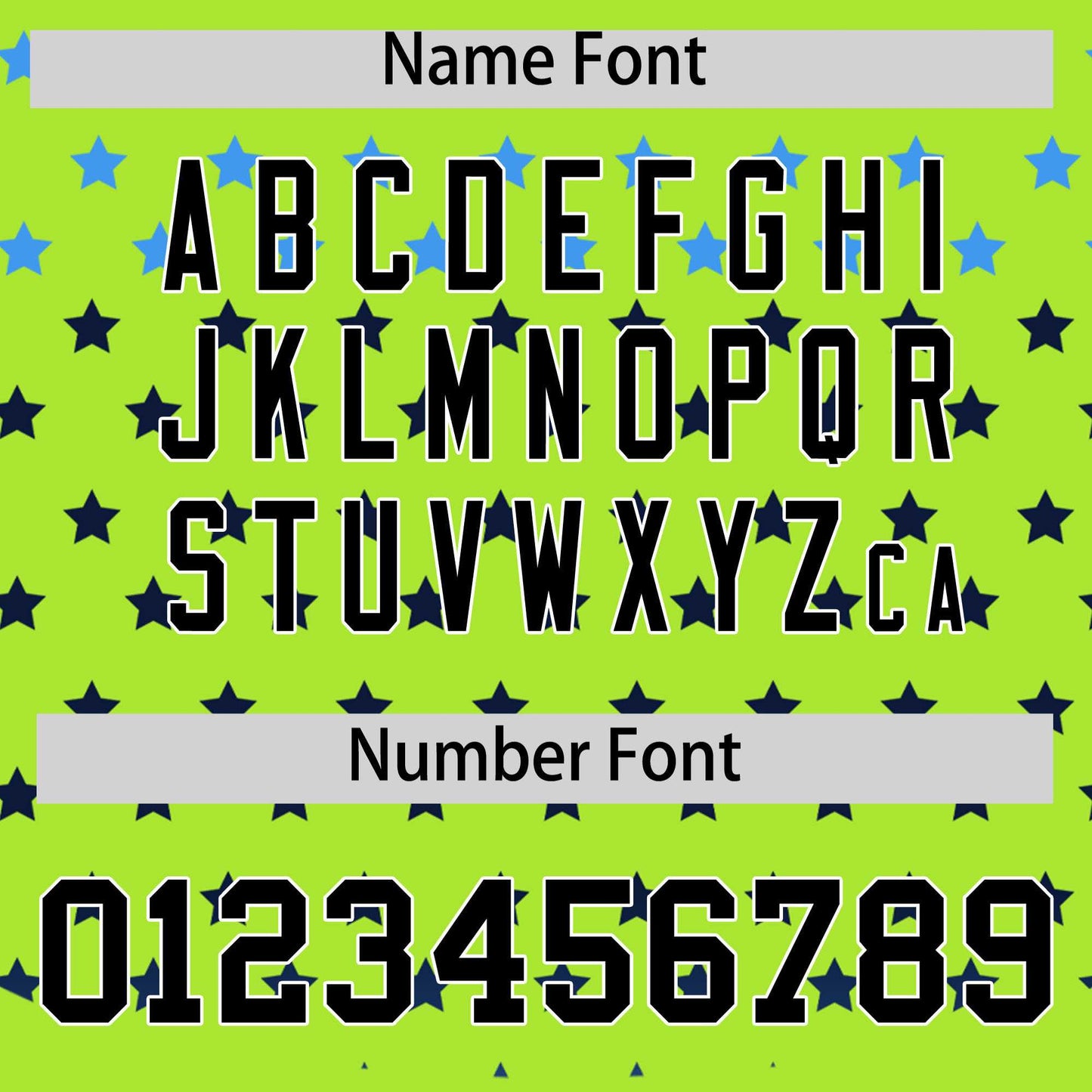 Custom Neon Green Black-White Raglan Sleeve Personalized Star Print Authentic Baseball Jersey Limited