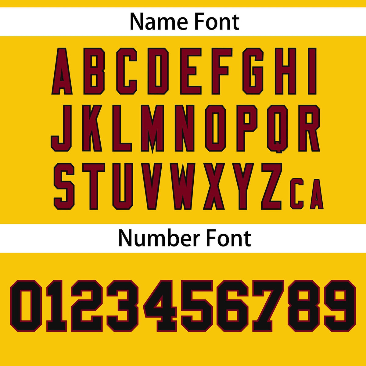 Custom Gold Crimson Gradient Side Personalized Star Pattern Authentic Baseball Jersey Limited