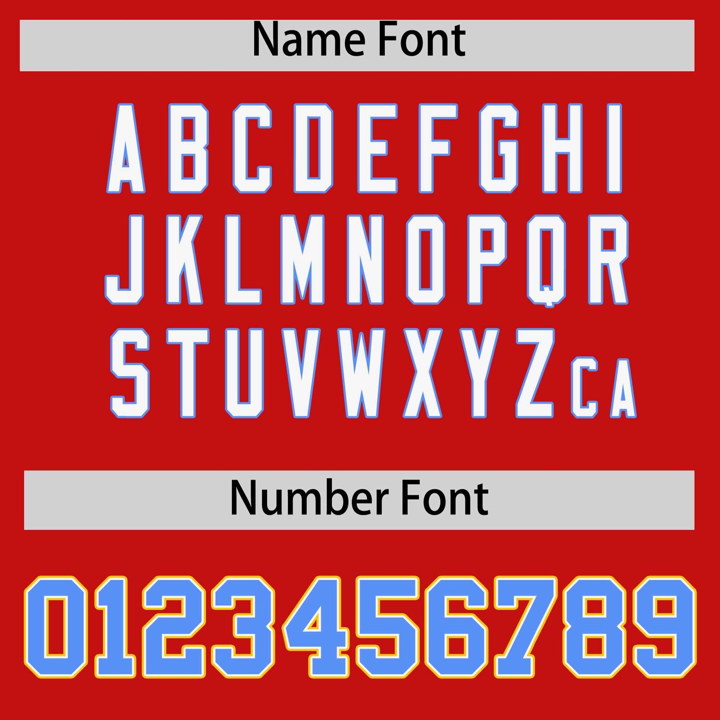 Custom Red Gold and Powder Blue Raglan Sleeves Authentic Baseball Jersey Limited