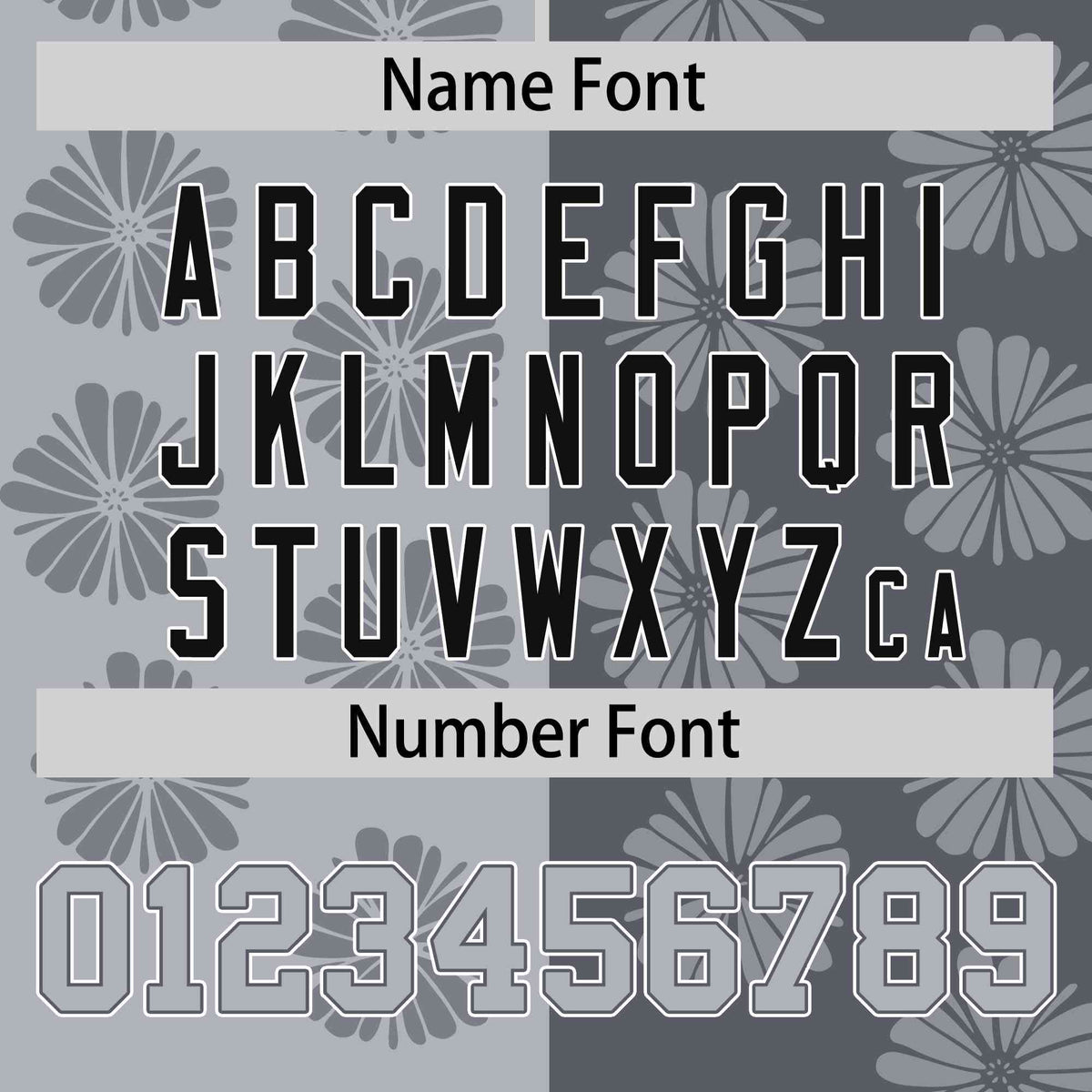 Custom Light Gray Dark Gray Split Fashion Flower Graffiti Pattern Authentic Baseball Jersey Limited