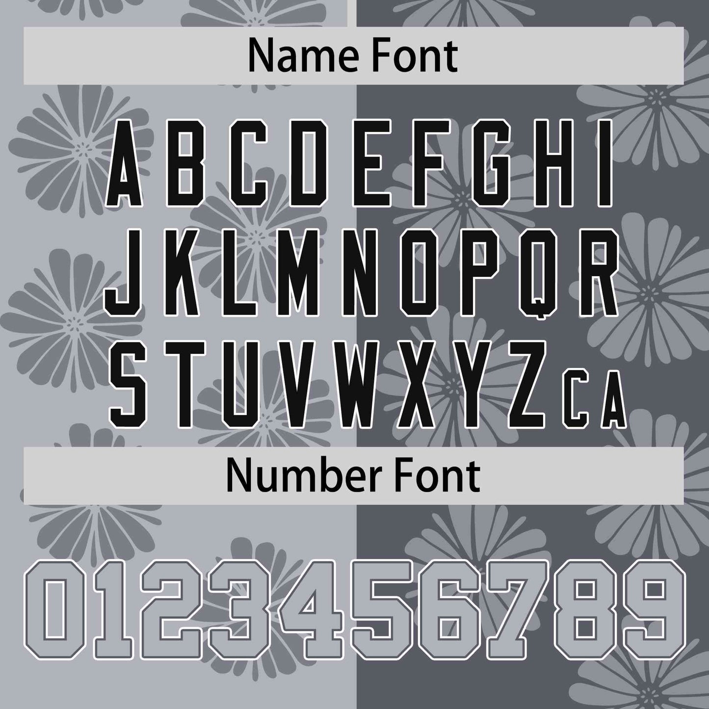 Custom Light Gray Dark Gray Split Fashion Flower Graffiti Pattern Authentic Baseball Jersey Limited