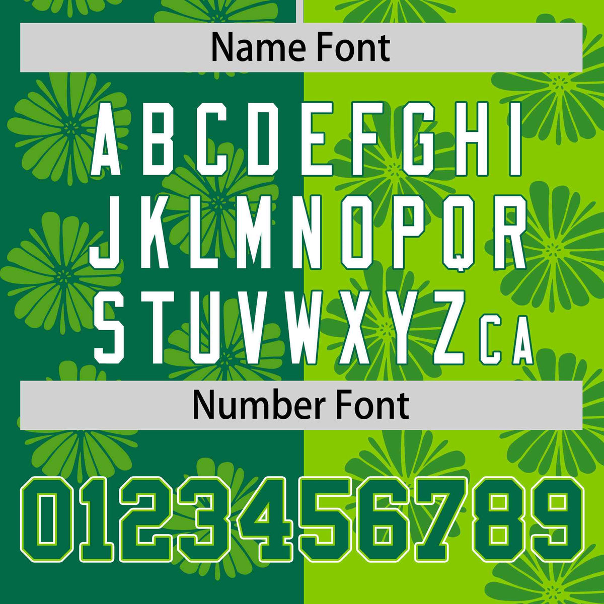 Custom Kelly Green Neon Green Split Fashion Flower Graffiti Pattern Authentic Baseball Jersey Limited