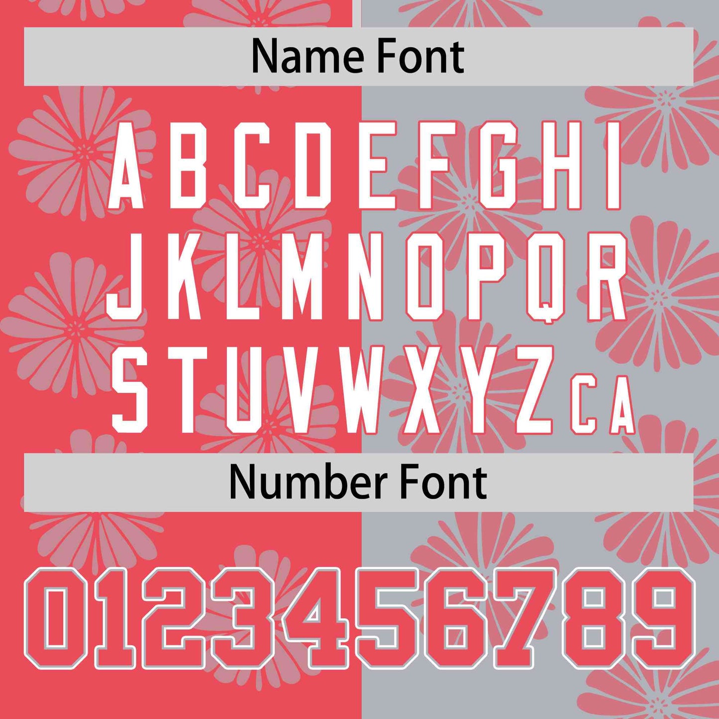 Custom Light Red Light Gray Split Fashion Flower Graffiti Pattern Authentic Baseball Jersey Limited