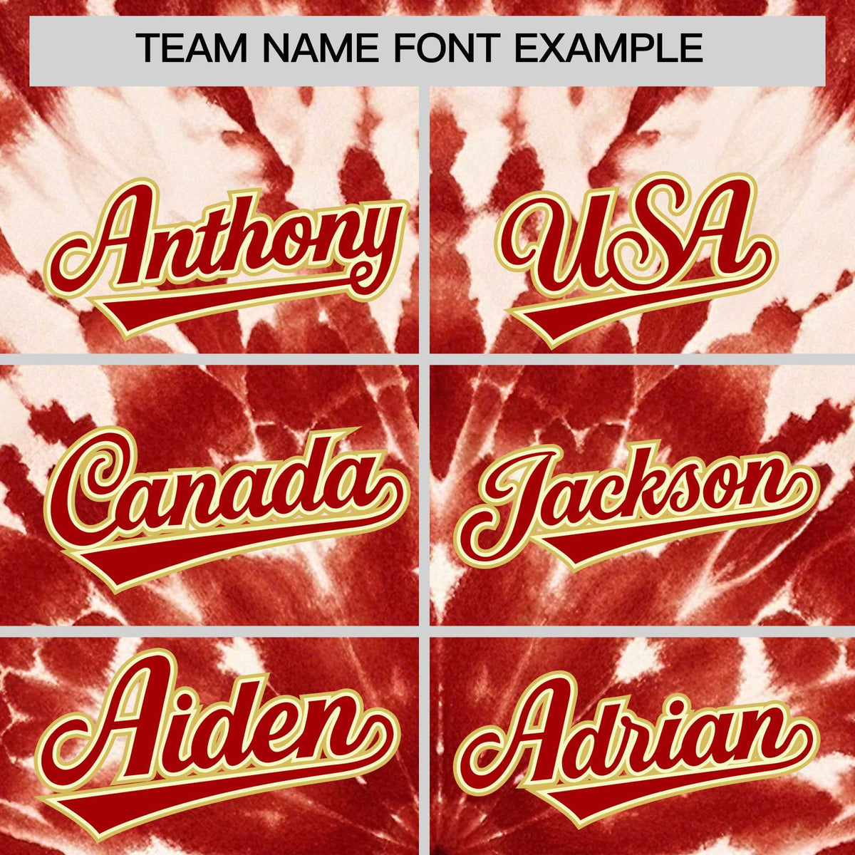 Custom Red Tie-Dye Graffiti Pattern Authentic Baseball Jersey Limited