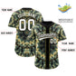 Custom Black Tie-Dye Graffiti Pattern Authentic Baseball Jersey Limited