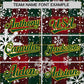 Custom Christmas Graffiti Pattern Authentic Baseball Jersey Limited