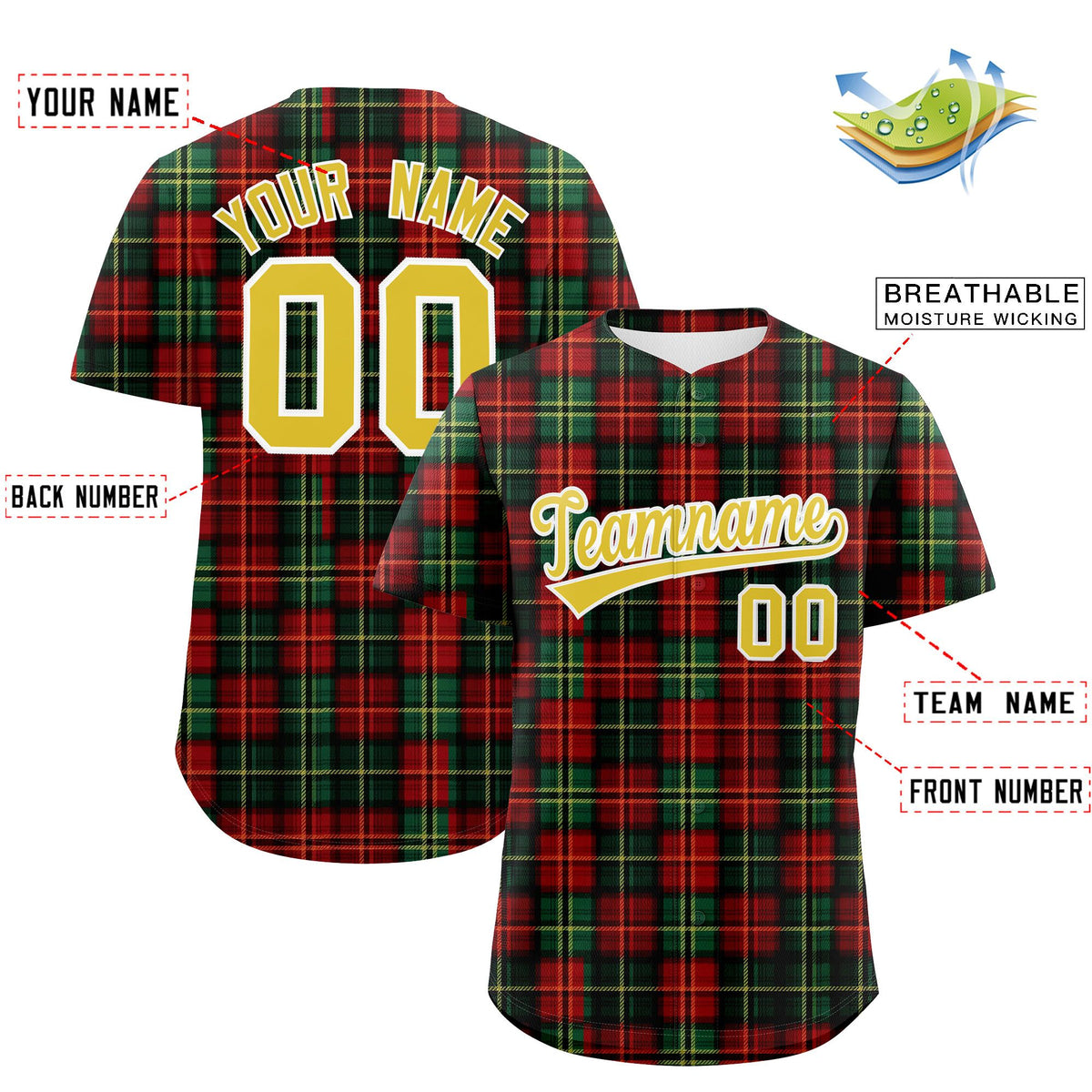 Custom Christmas Graffiti Pattern Authentic Baseball Jersey Limited