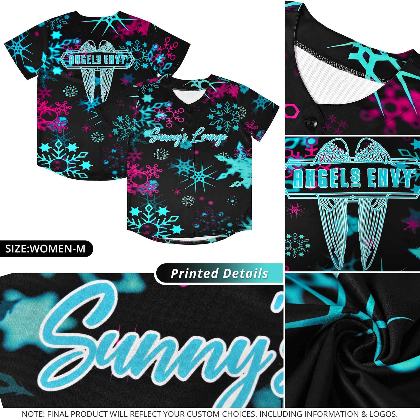 Custom Christmas Graffiti Pattern Authentic Baseball Jersey Limited