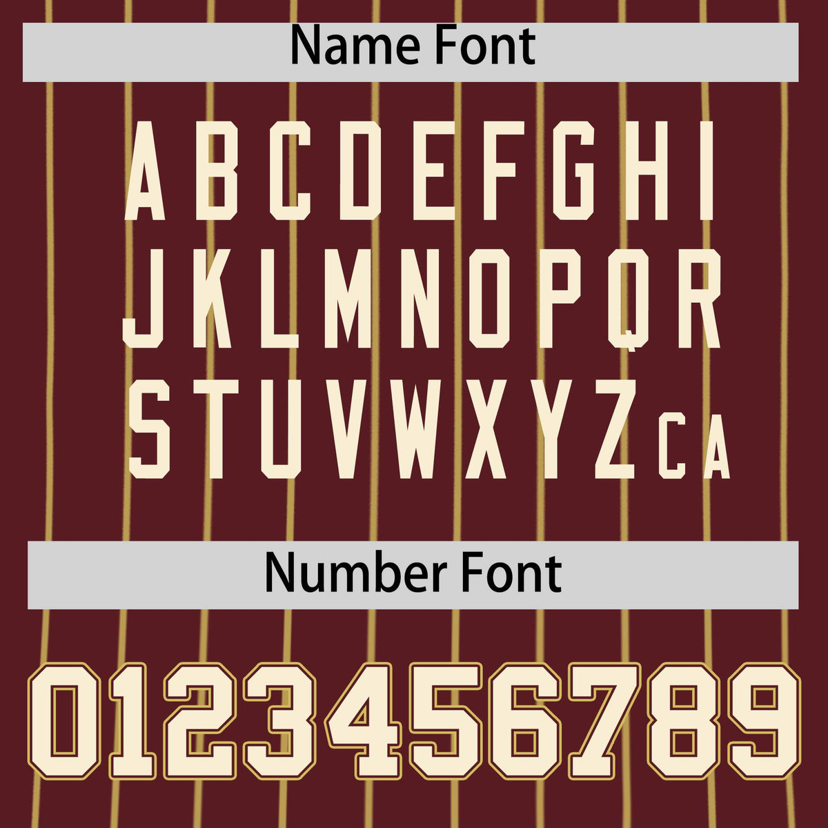 Custom Burgundy Old Gold Stripe Fashion Authentic Baseball Jersey Limited