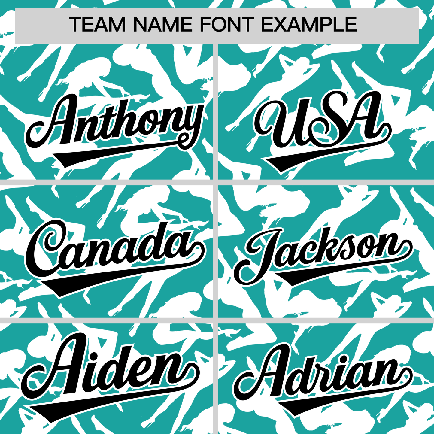 Custom Aqua White Playboy Graffiti Pattern Authentic Baseball Jersey Limited