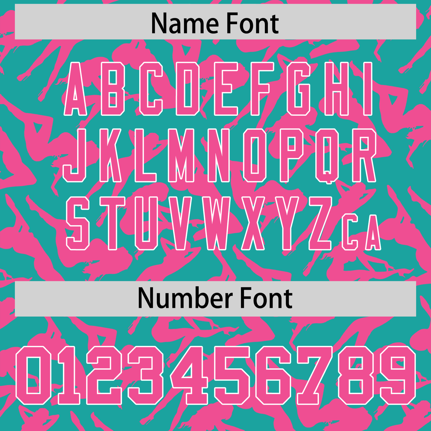 Custom Aqua Pink Playboy Graffiti Pattern Authentic Baseball Jersey Limited