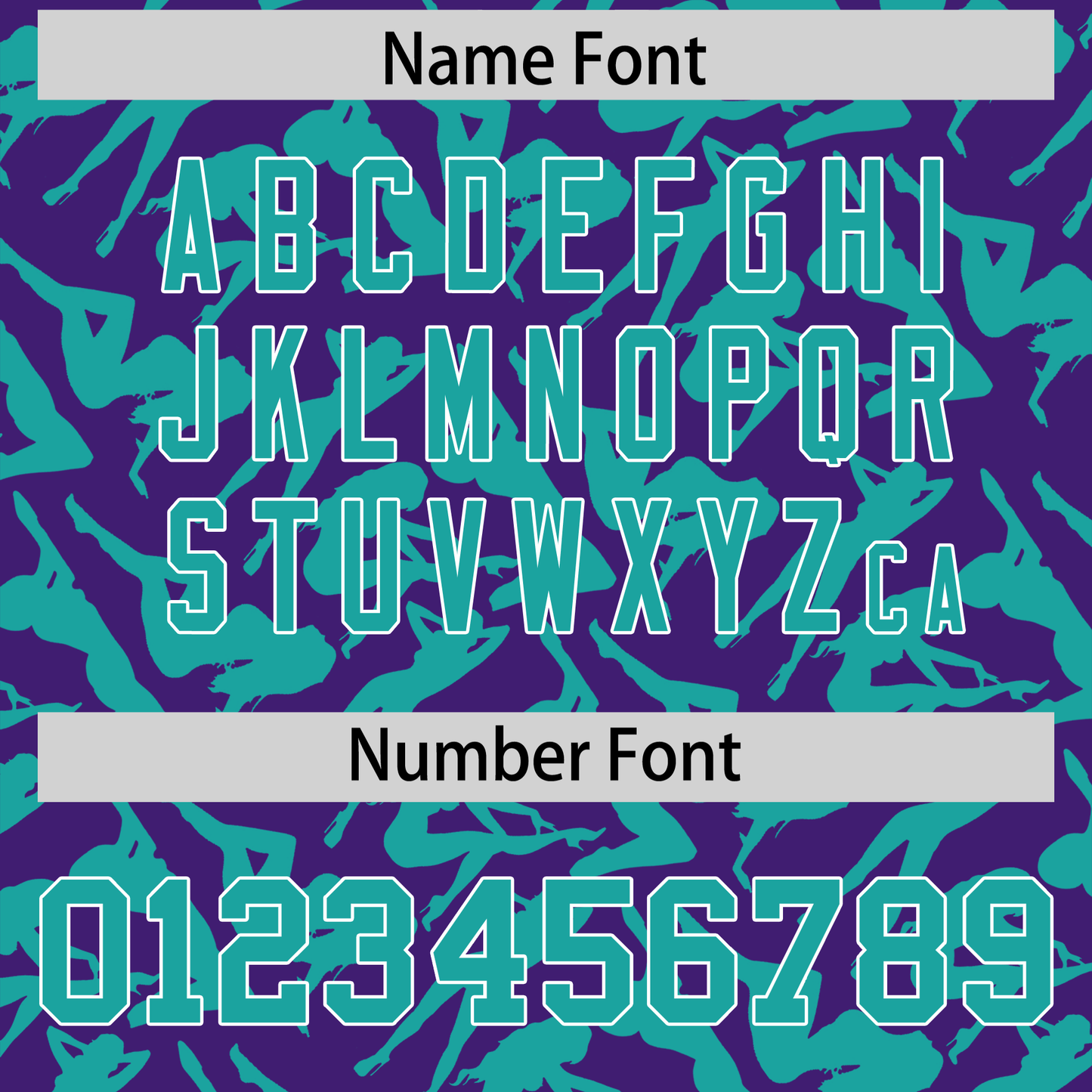 Custom Purple Aqua Playboy Graffiti Pattern Authentic Baseball Jersey Limited