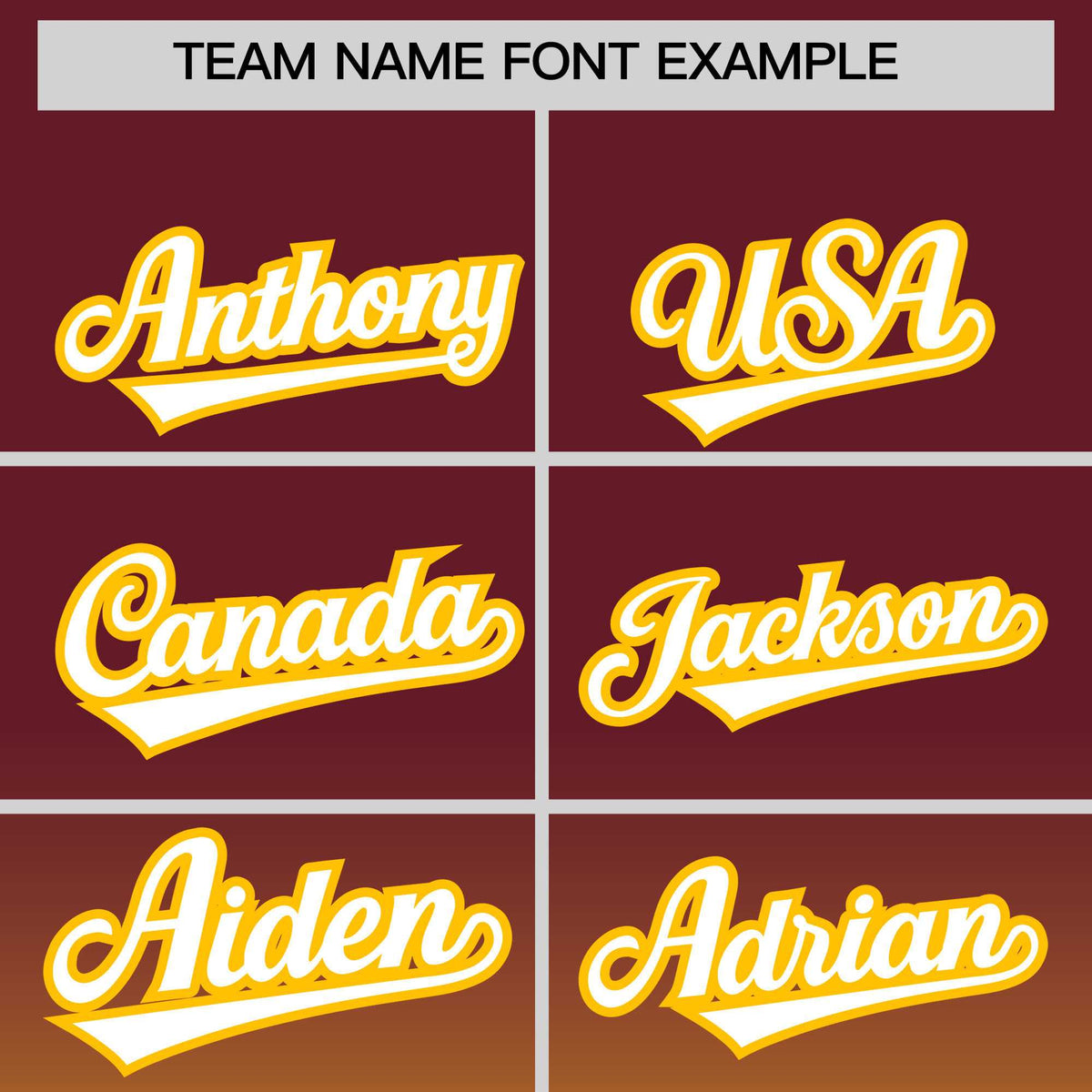 Custom Maroon Yellow Gradient Fashion Authentic Baseball Jersey Limited