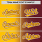 Custom Yellow Maroon Two Tone Gradient Fashion Authentic Baseball Jersey Limited