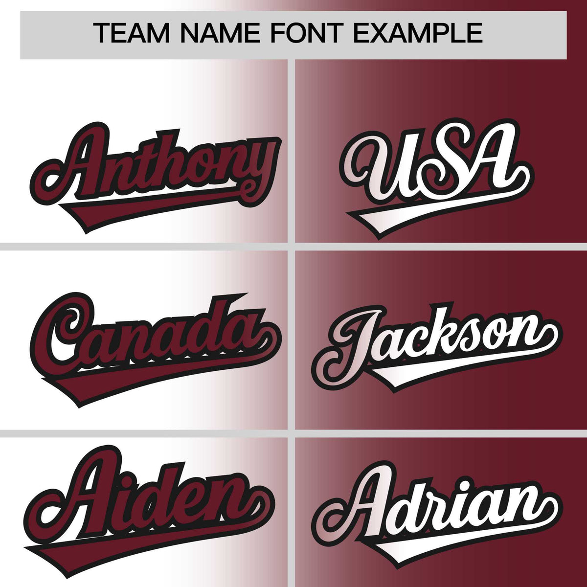 Custom White Maroon Two Tone Gradient Fashion Authentic Baseball Jersey Limited