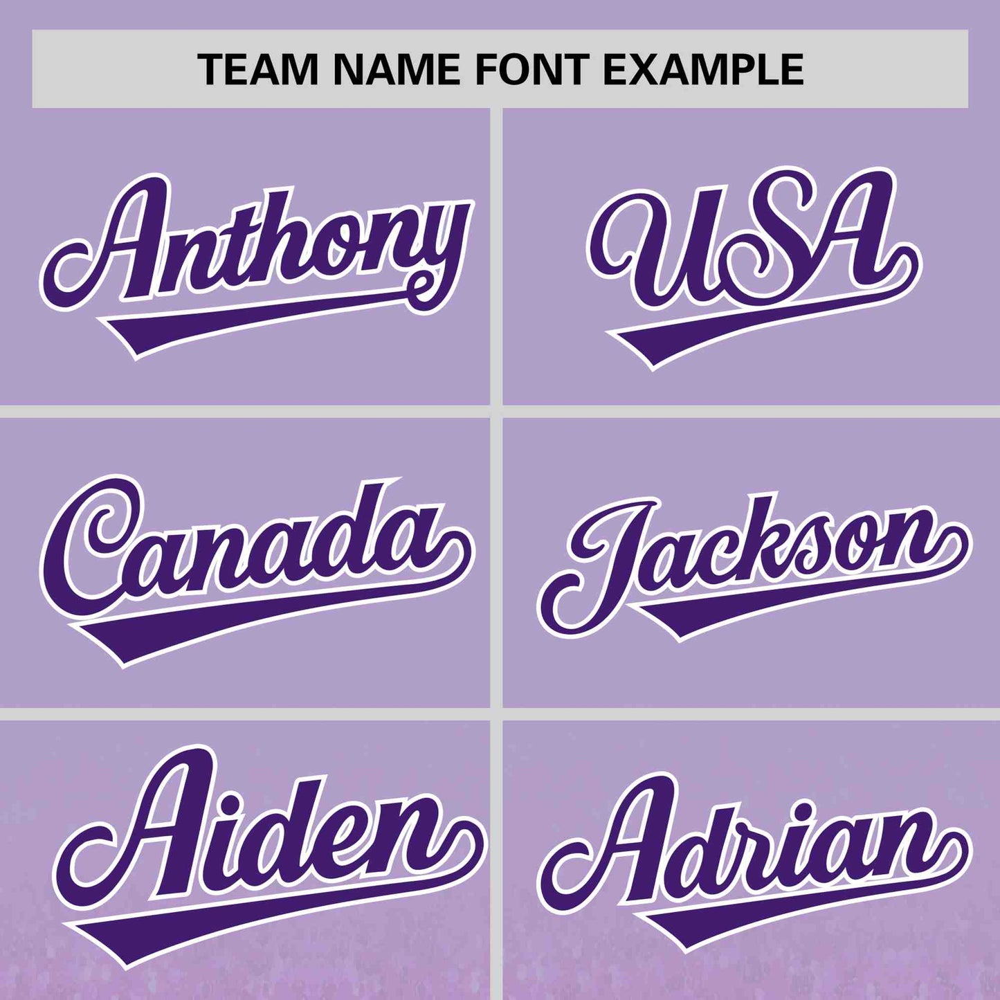 Custom Light Purple Purple Sparkle-Effect Pattern Gradient Fashion Authentic Baseball Jersey Limited