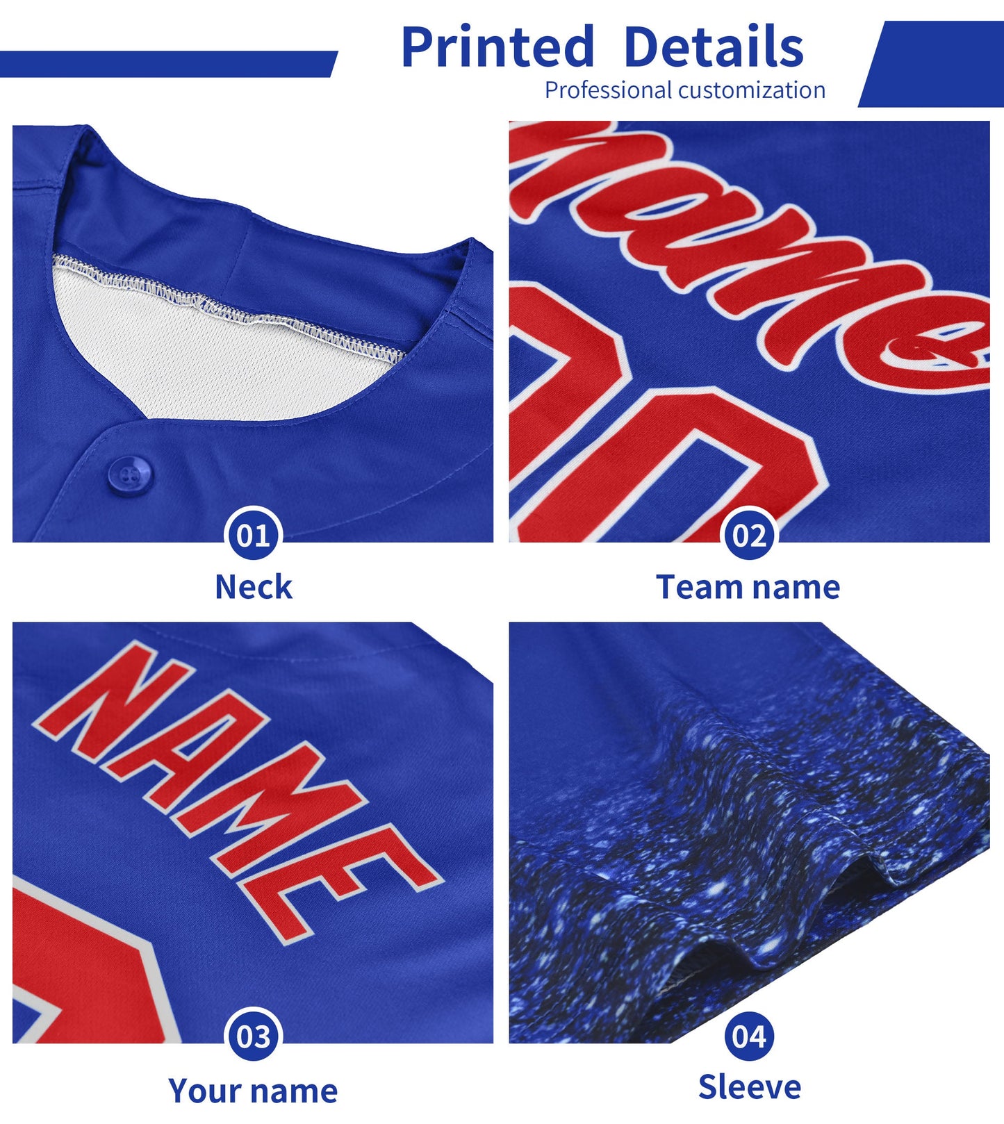 Custom Powder Blue White Sparkle-Effect Pattern Gradient Fashion Authentic Baseball Jersey Limited