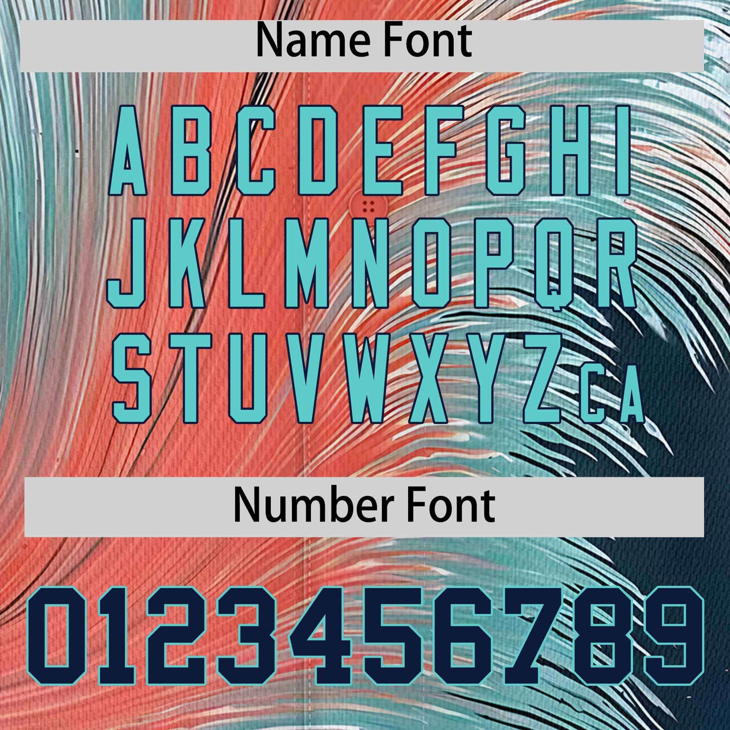 Custom Navy Aqua Fluid Feather Graffiti Pattern Authentic Baseball Jersey Limited