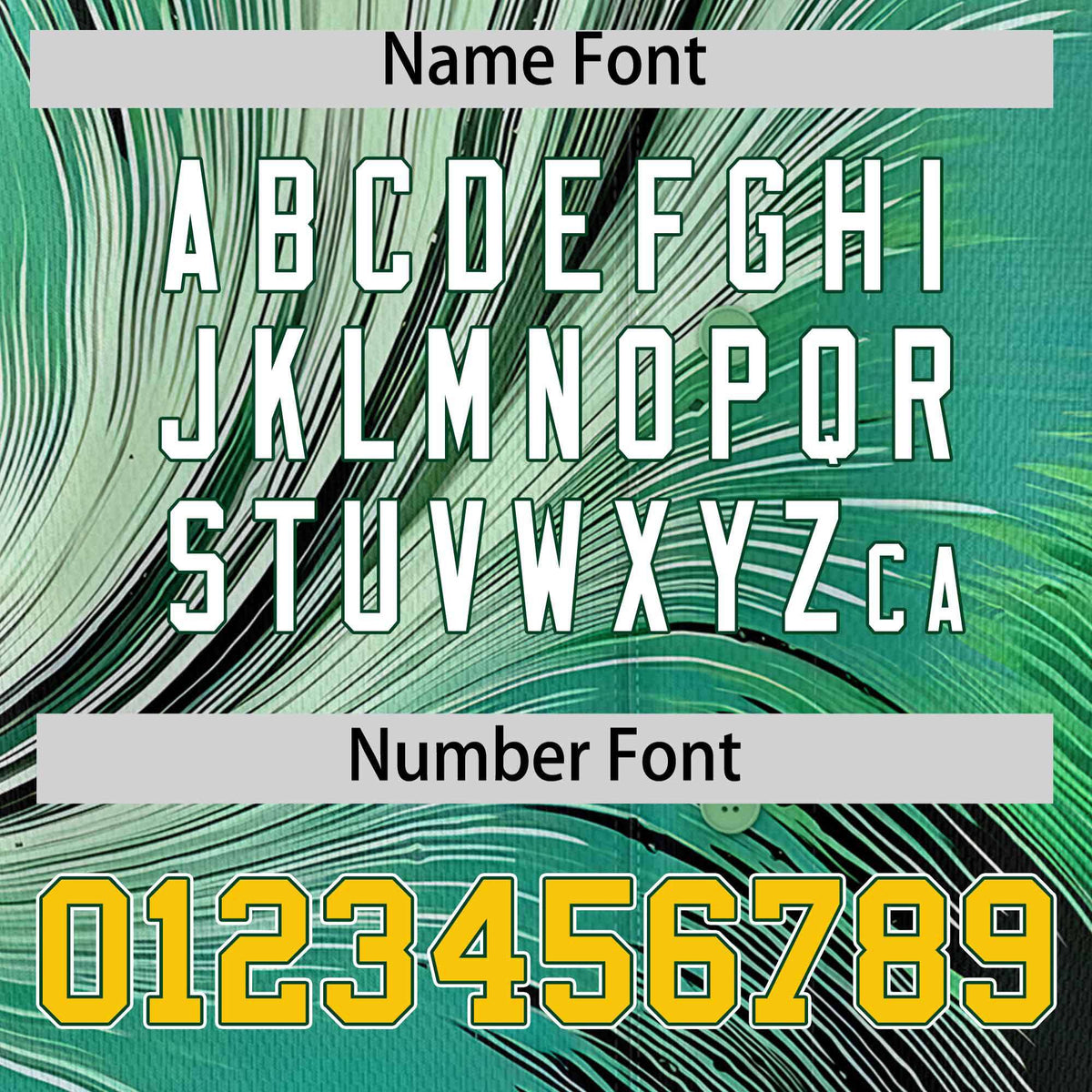 Custom Yellow Green Fluid Feather Graffiti Pattern Authentic Baseball Jersey Limited