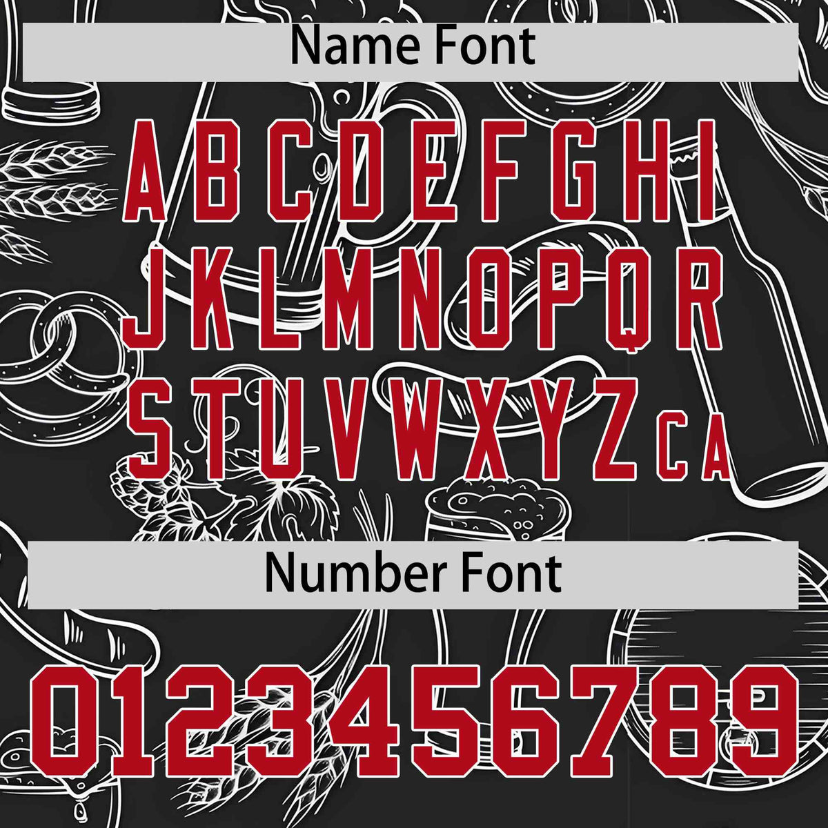 Custom Black White National Beer Day Personalized Beer Pattern Baseball Jersey Limited