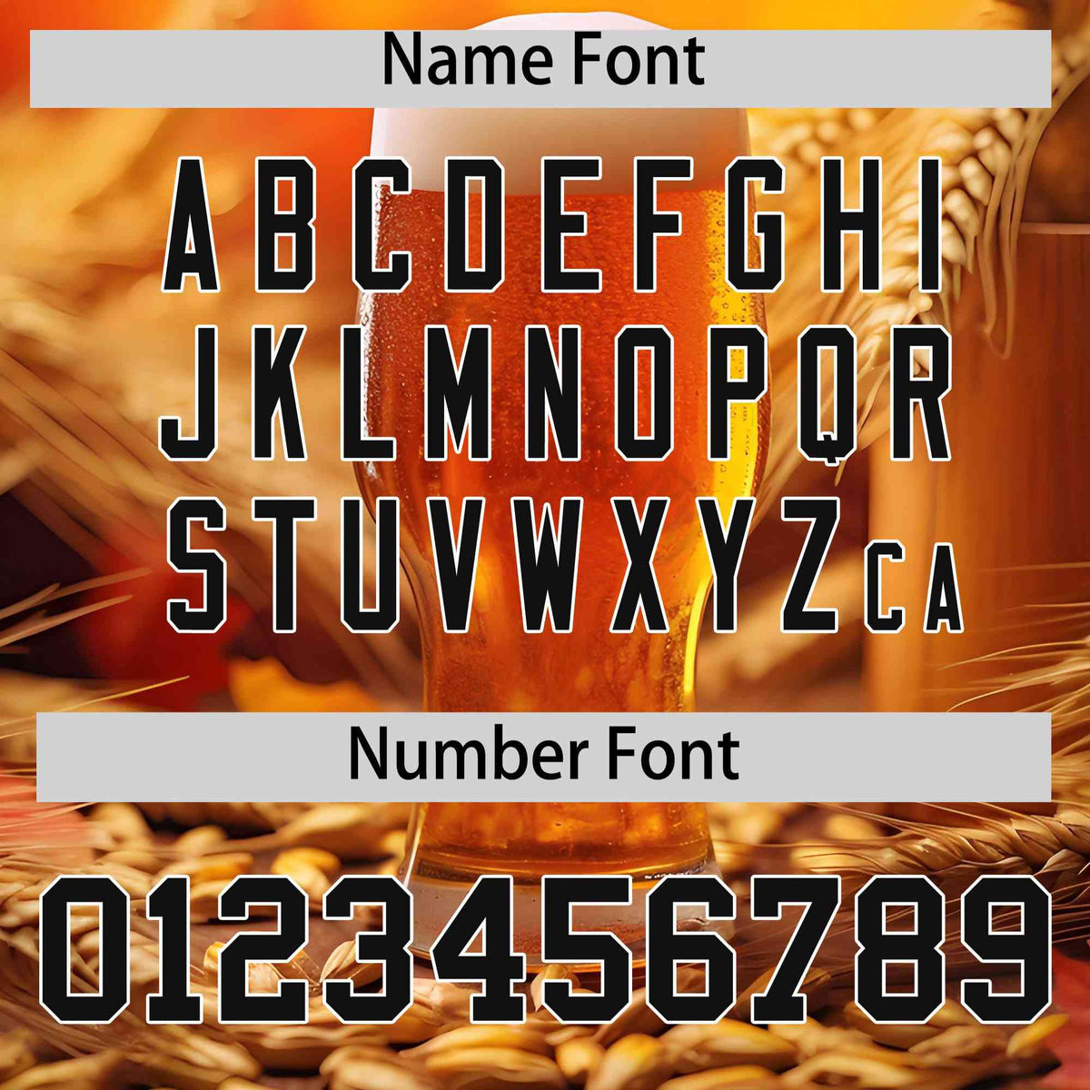 Custom Orange National Beer Day Personalized Beer Pattern Baseball Jersey Limited