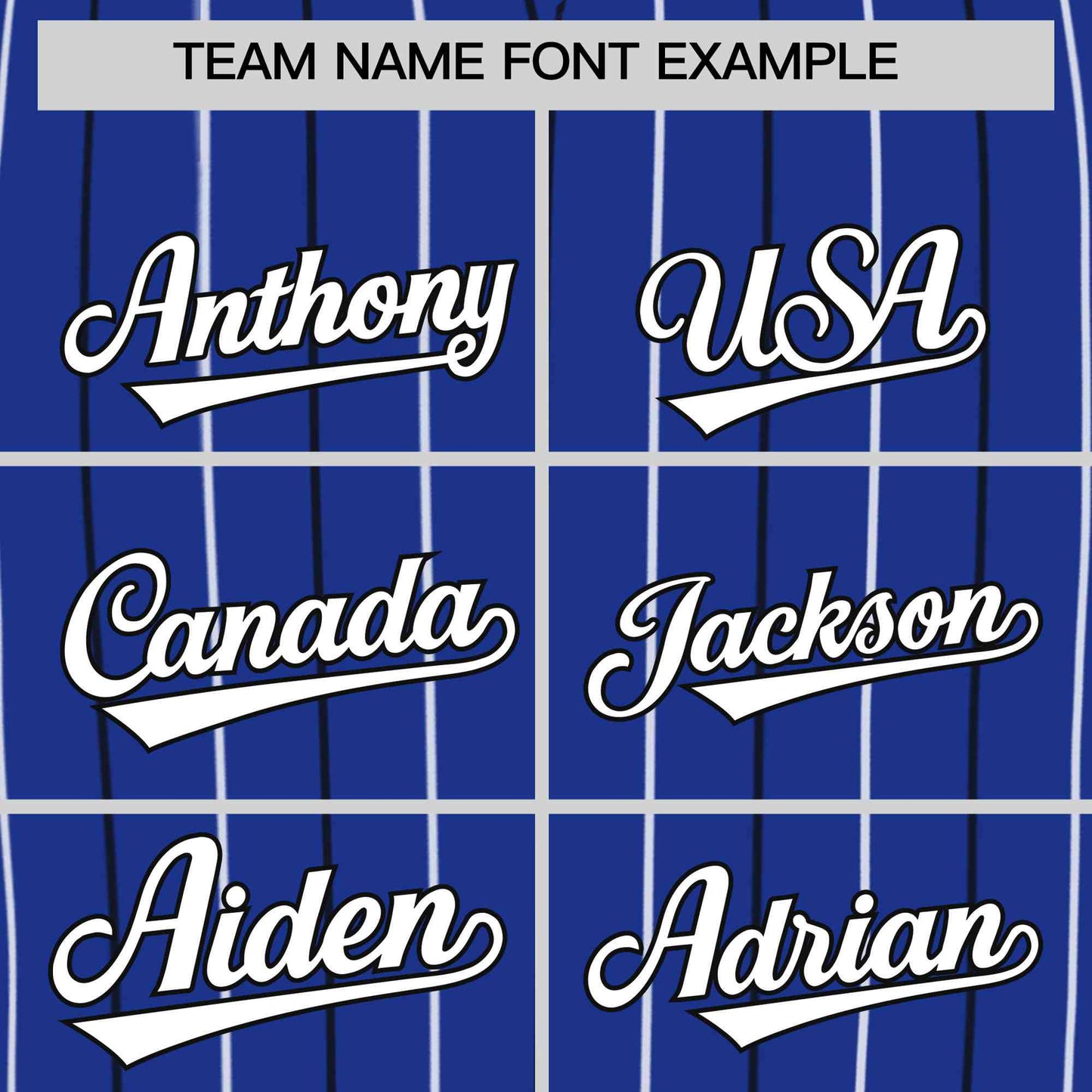 Custom Royal Black and White Bi-Color Stripes Fashion Authentic Baseball Jersey Limited