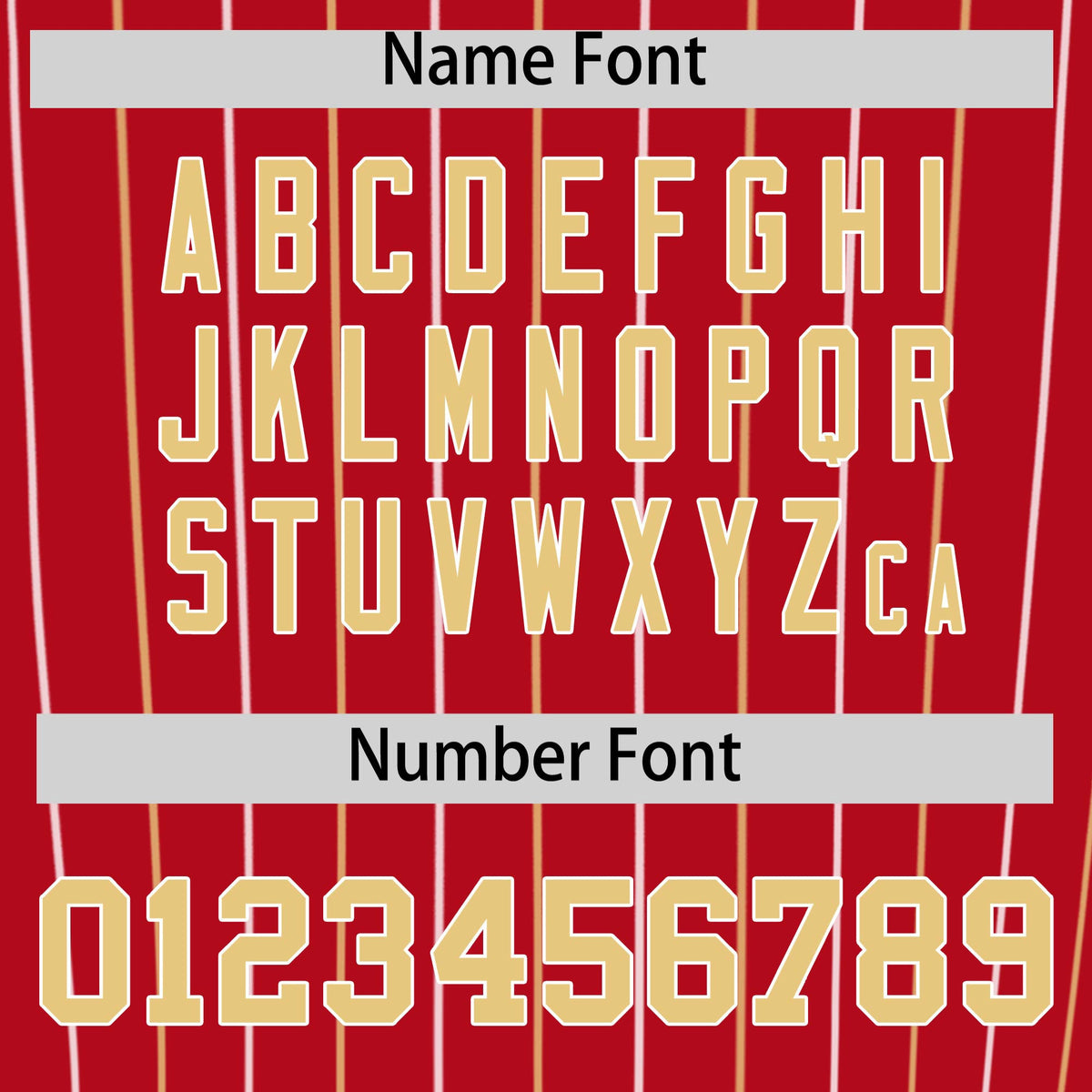 Custom Red Khaki and White Bi-Color Stripes Fashion Authentic Baseball Jersey Limited