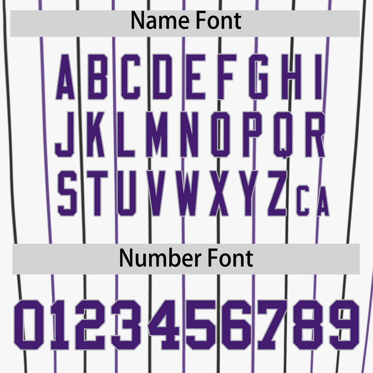 Custom White Purple and Gray Bi-Color Stripes Fashion Authentic Baseball Jersey Limited