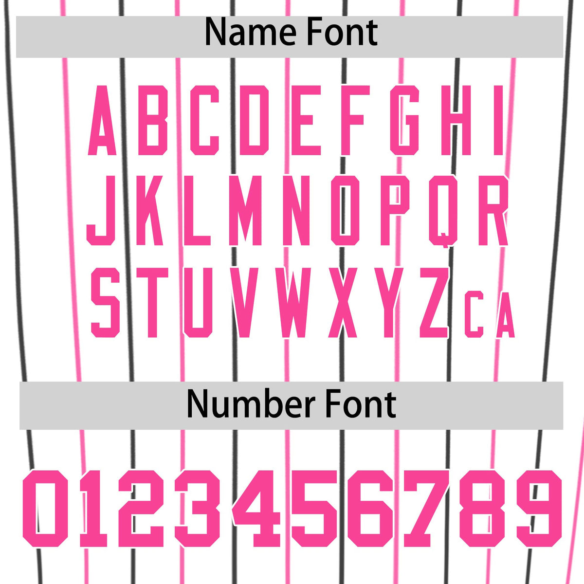 Custom White Black and Pink Bi-Color Stripes Fashion Authentic Baseball Jersey Limited