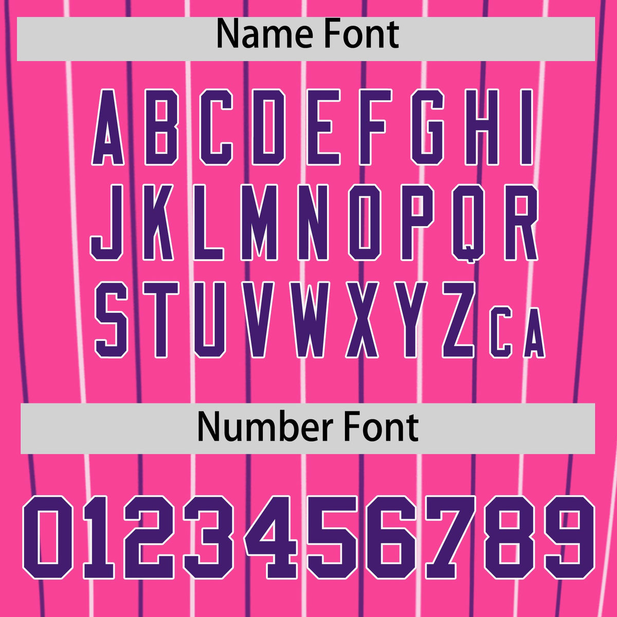 Custom Pink White and Purple Bi-Color Stripes Fashion Authentic Baseball Jersey Limited