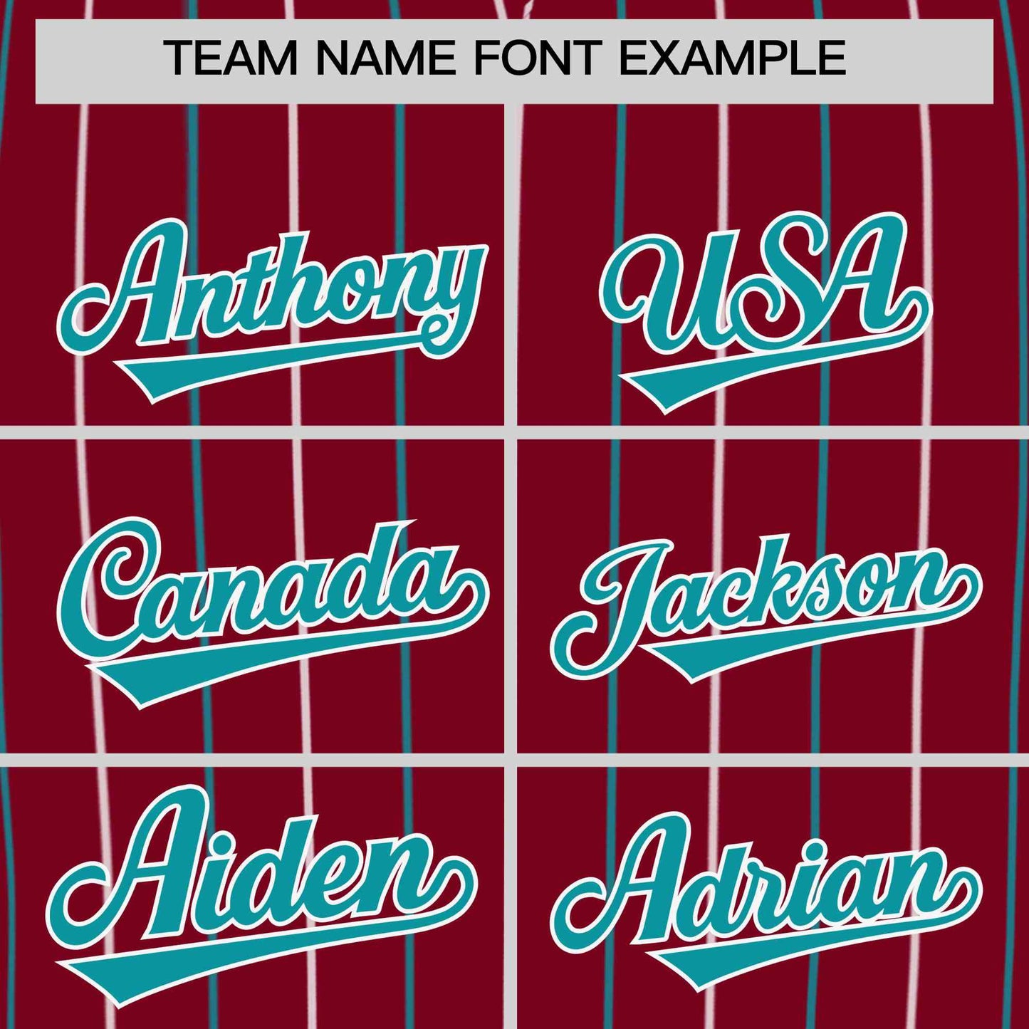 Custom Crimson Aqua and White Bi-Color Stripes Fashion Authentic Baseball Jersey Limited