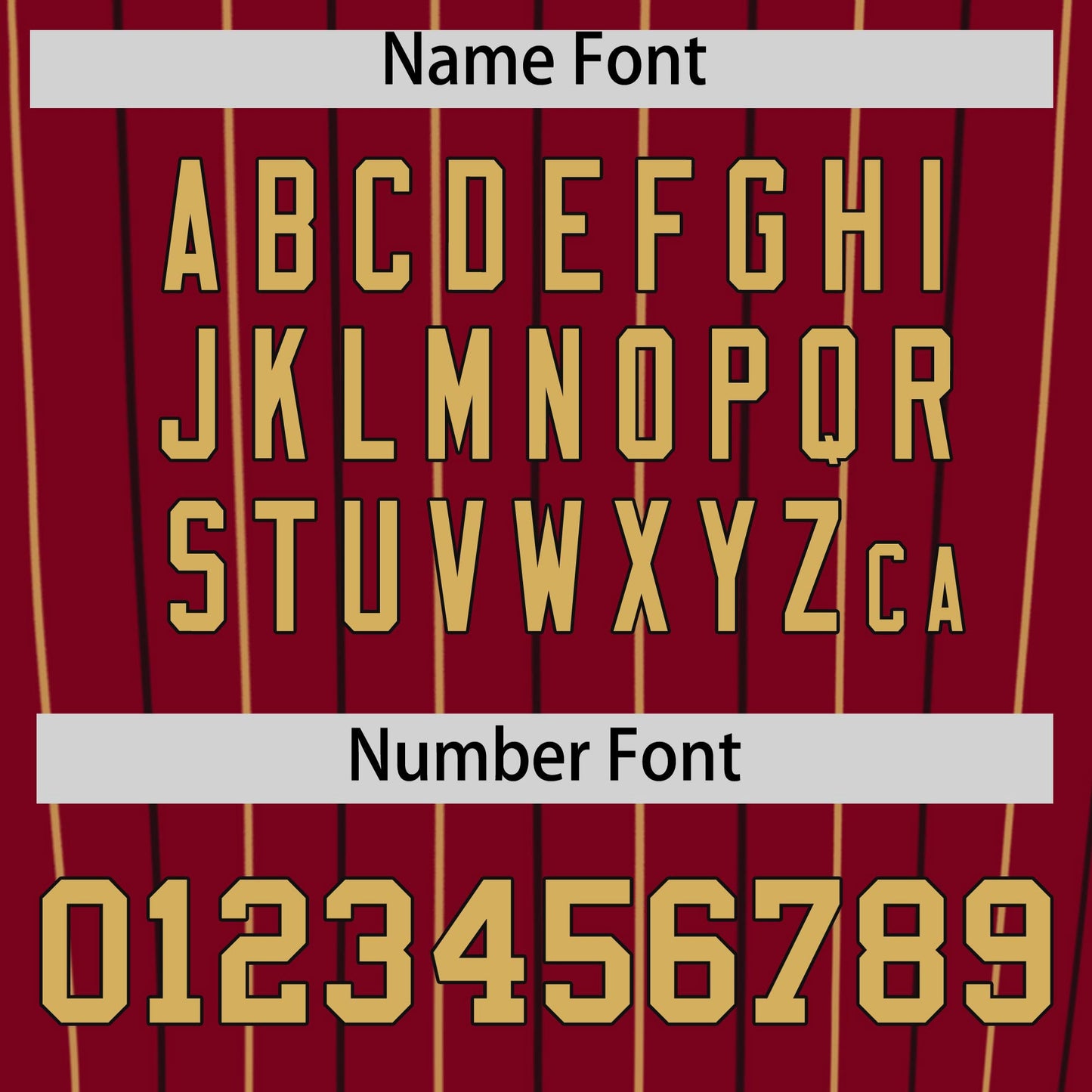 Custom Crimson Old Gold and Black Bi-Color Stripes Fashion Authentic Baseball Jersey Limited