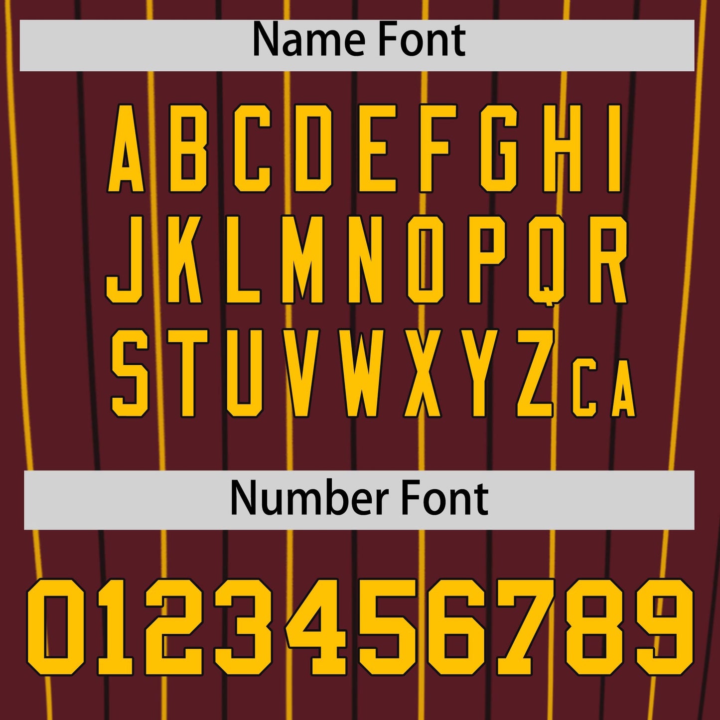 Custom Burgundy Gold and Black Bi-Color Stripes Fashion Authentic Baseball Jersey Limited