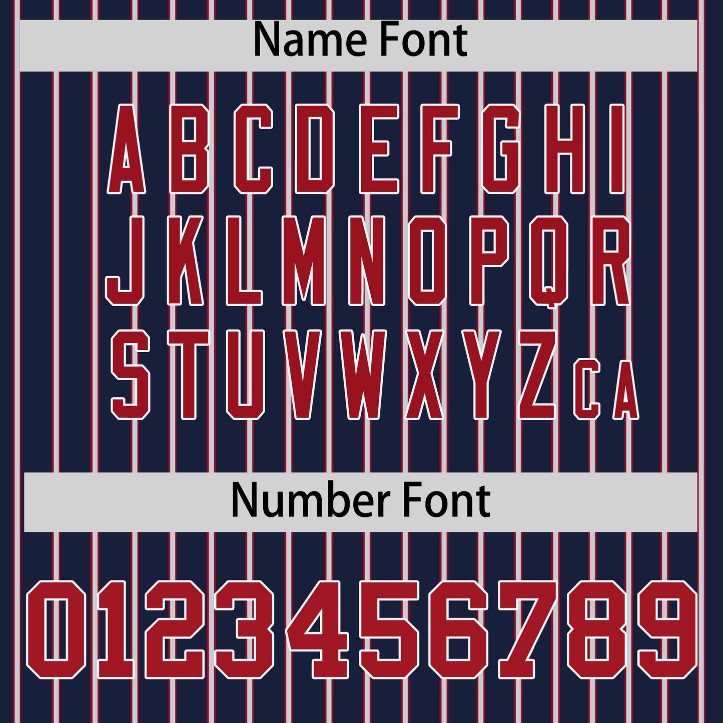 Custom Navy White Tricolor Stripe Fashion Authentic Baseball Jersey Limited