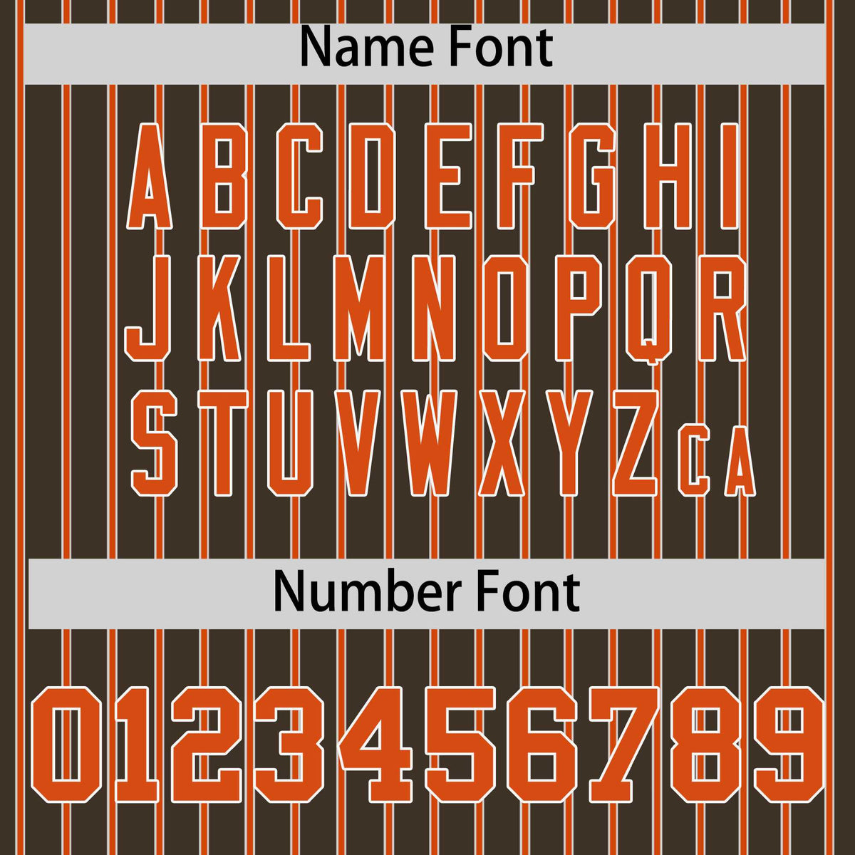 Custom Brown White Tricolor Stripe Fashion Authentic Baseball Jersey Limited