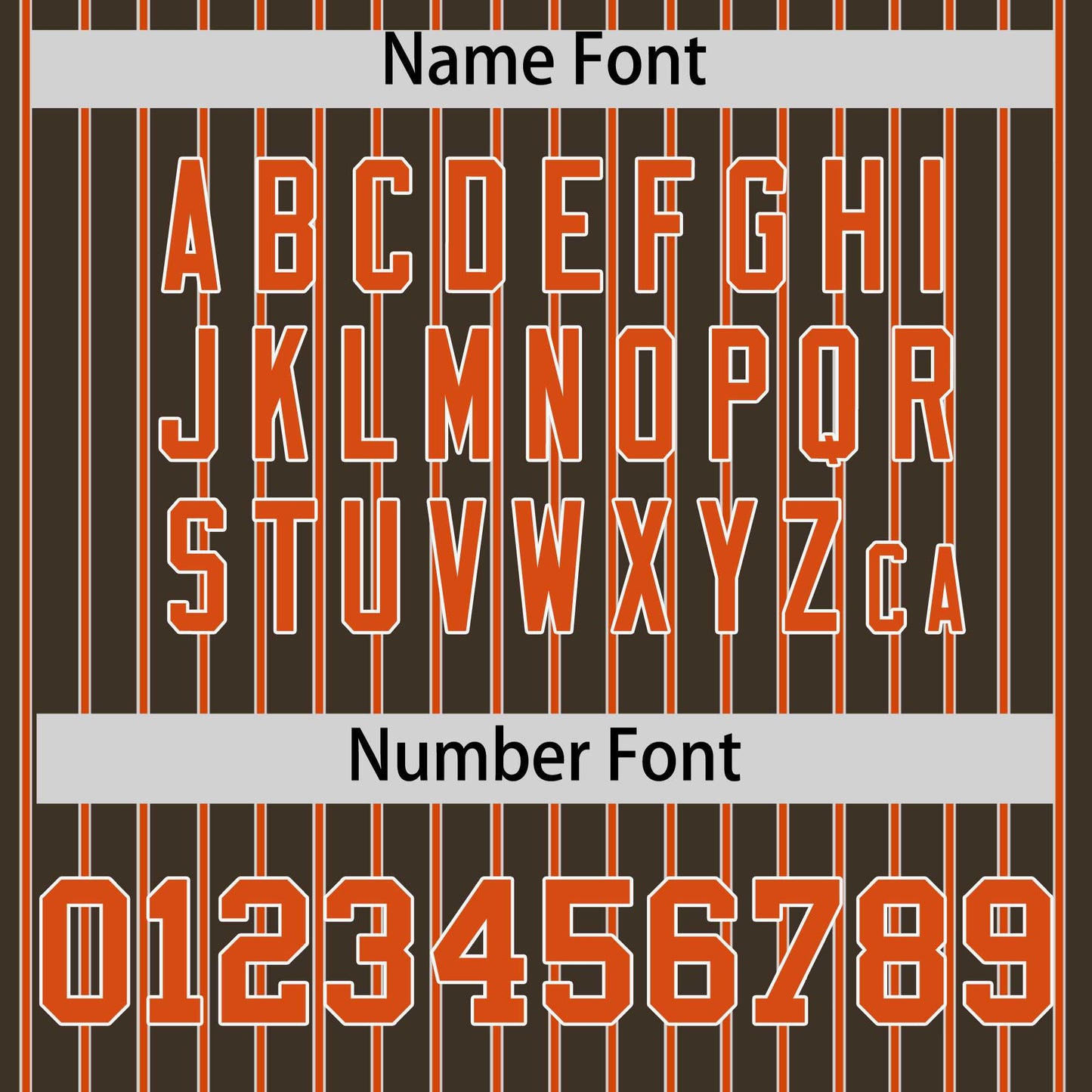 Custom Brown White Tricolor Stripe Fashion Authentic Baseball Jersey Limited