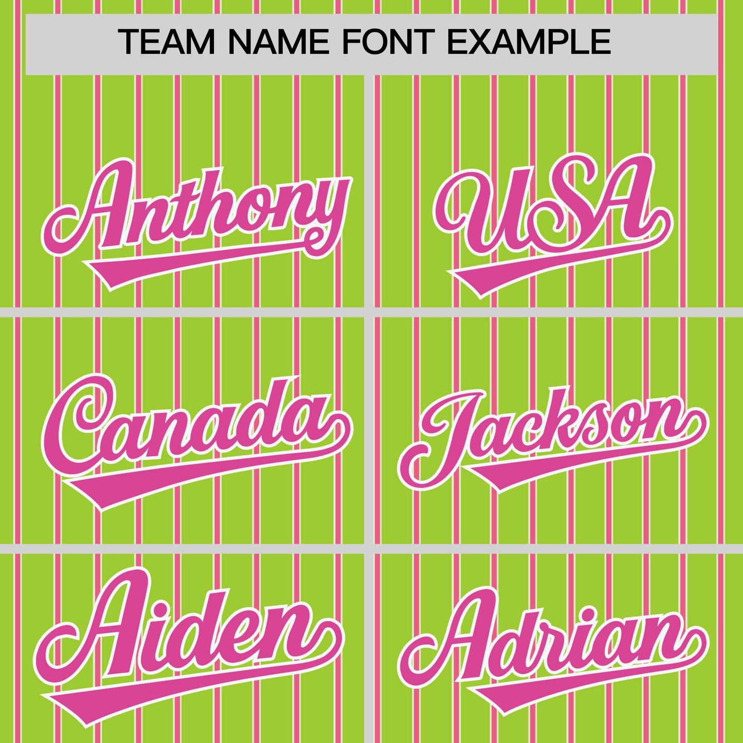 Custom Neon Green White Tricolor Stripe Fashion Authentic Baseball Jersey Limited