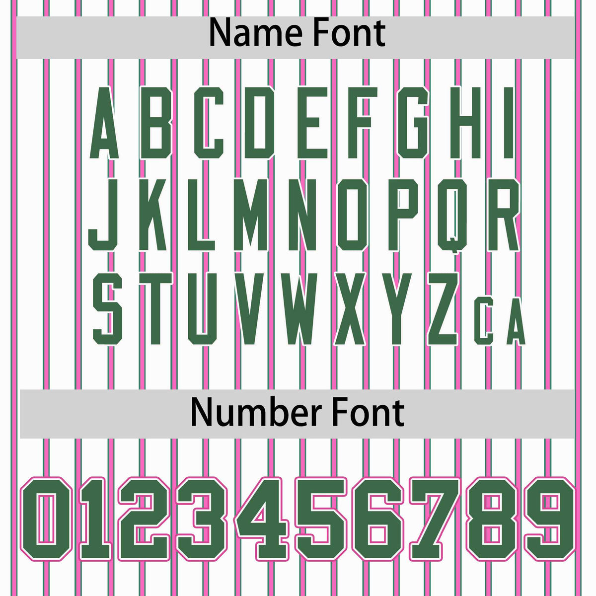 Custom White Kelly Green Tricolor Stripe Fashion Authentic Baseball Jersey Limited