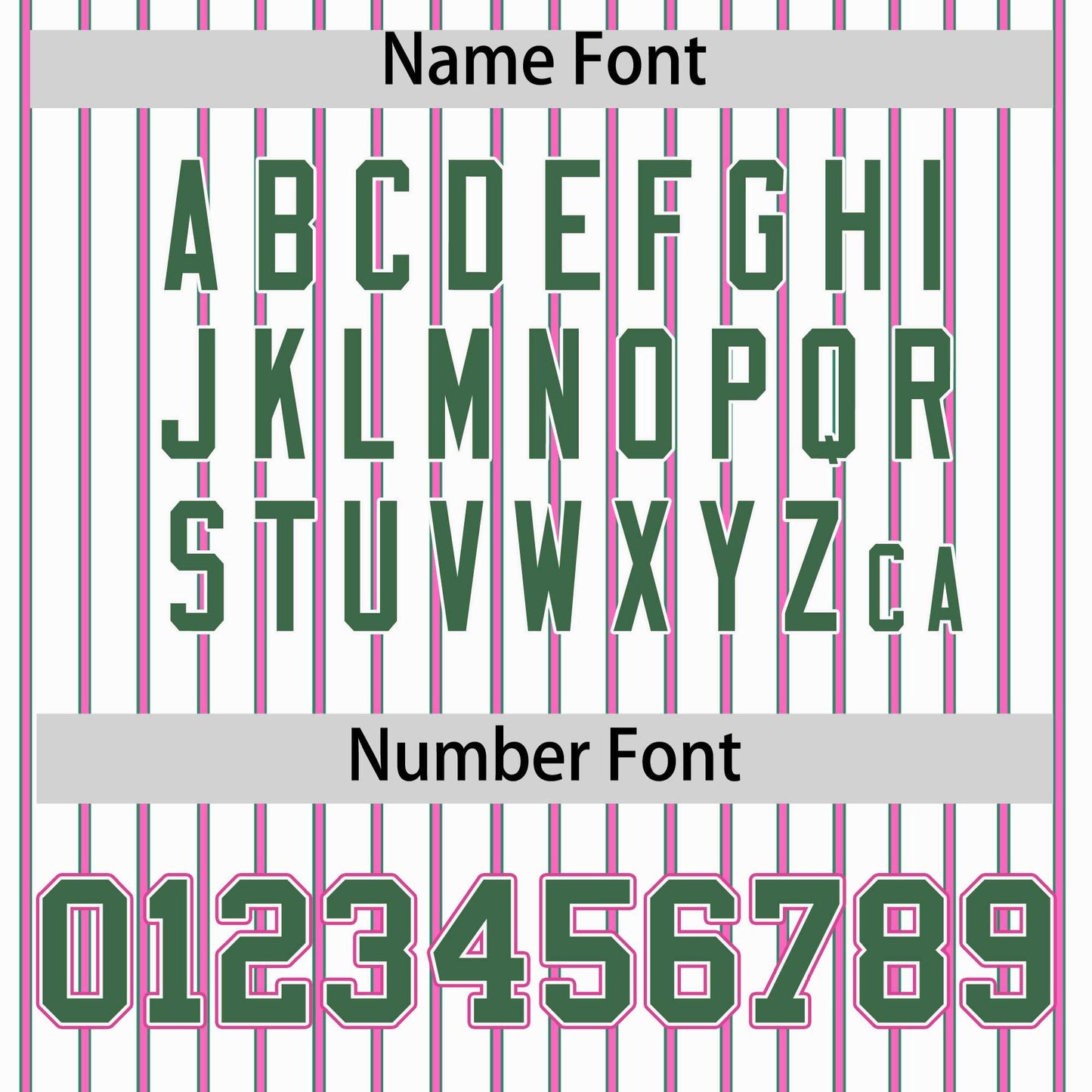 Custom White Kelly Green Tricolor Stripe Fashion Authentic Baseball Jersey Limited